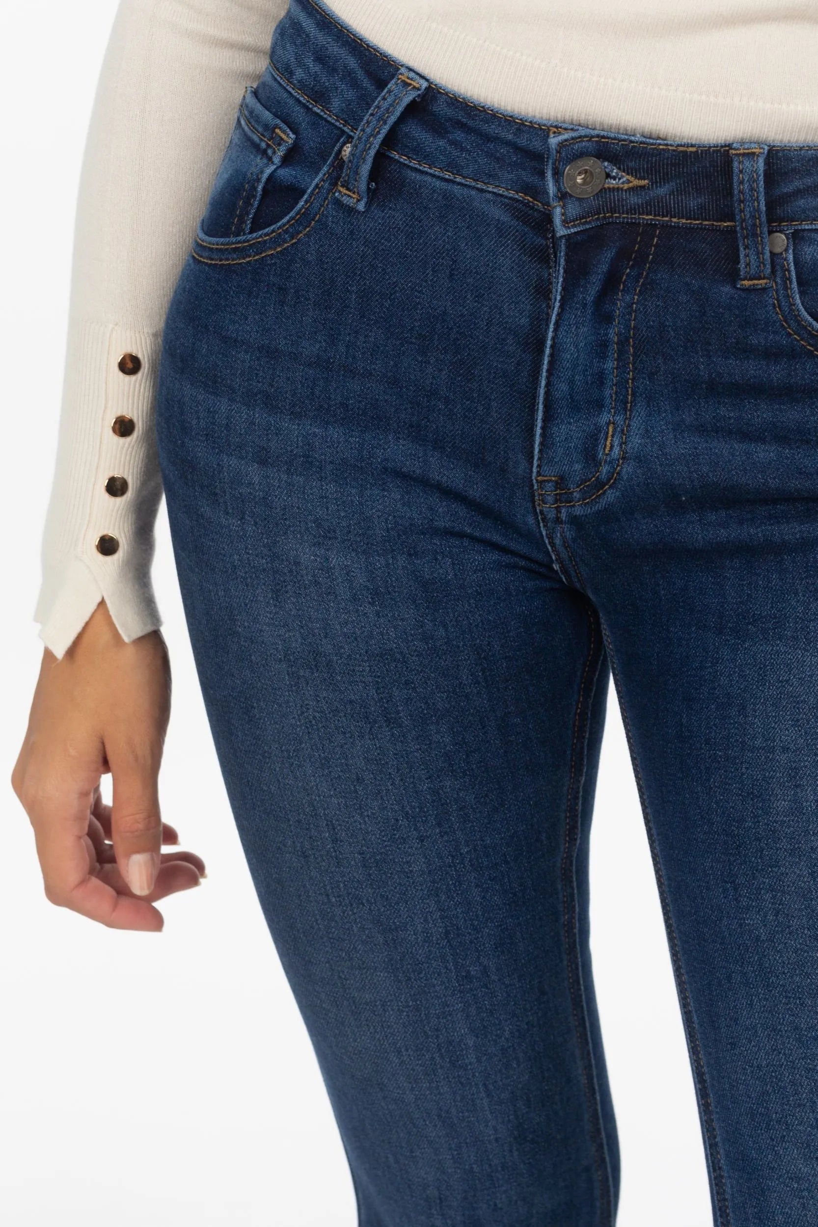 Flared Skinny Jeans