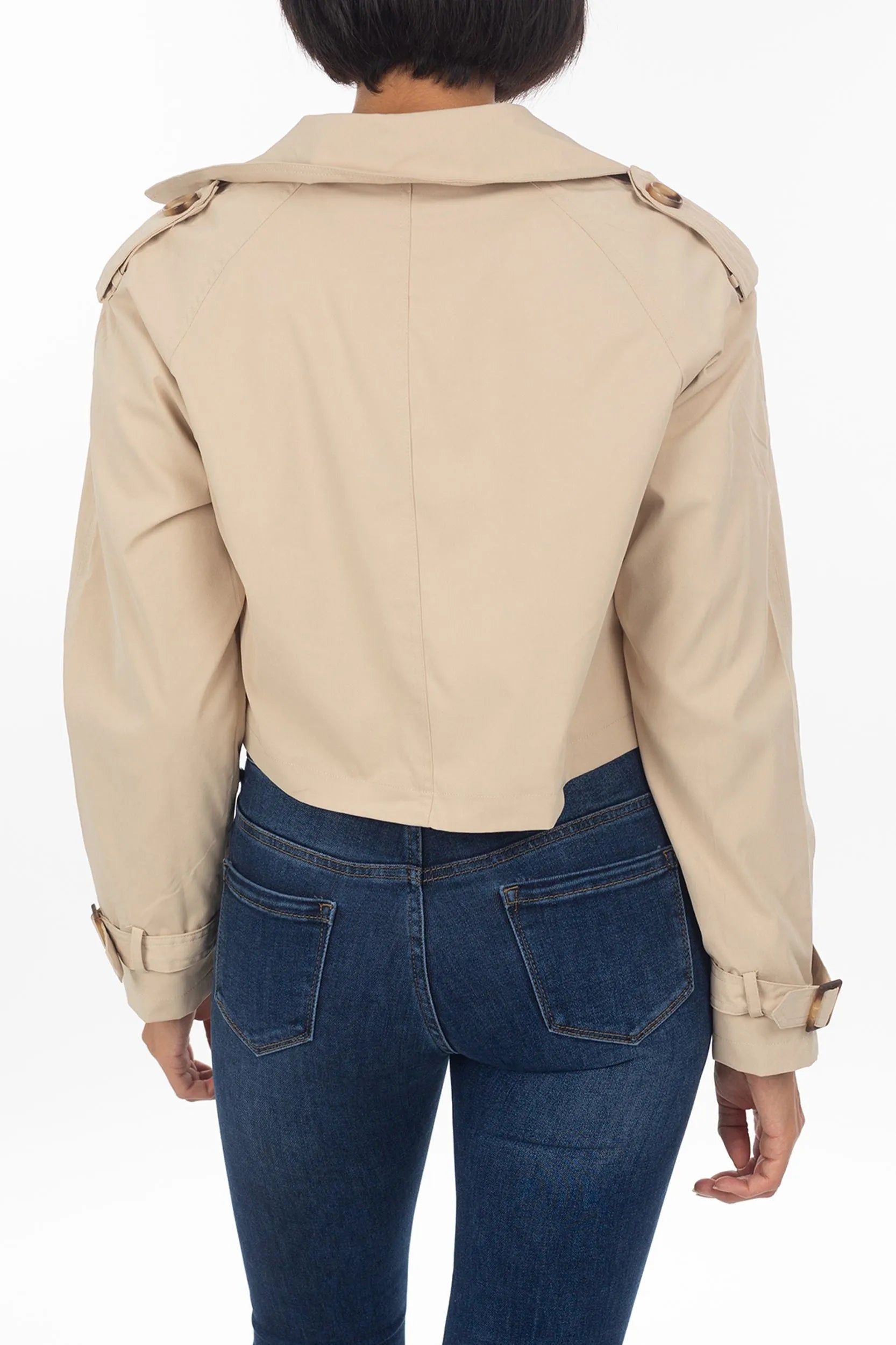 Short trench coat