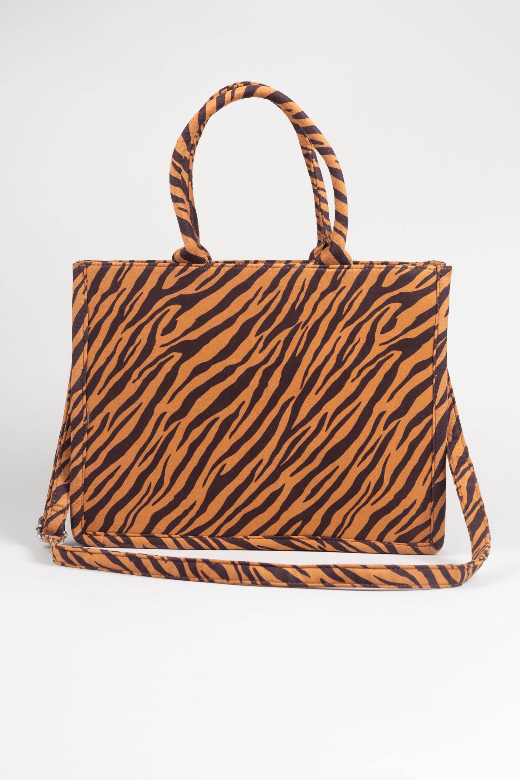 Handtasche mit Tiger-Muster