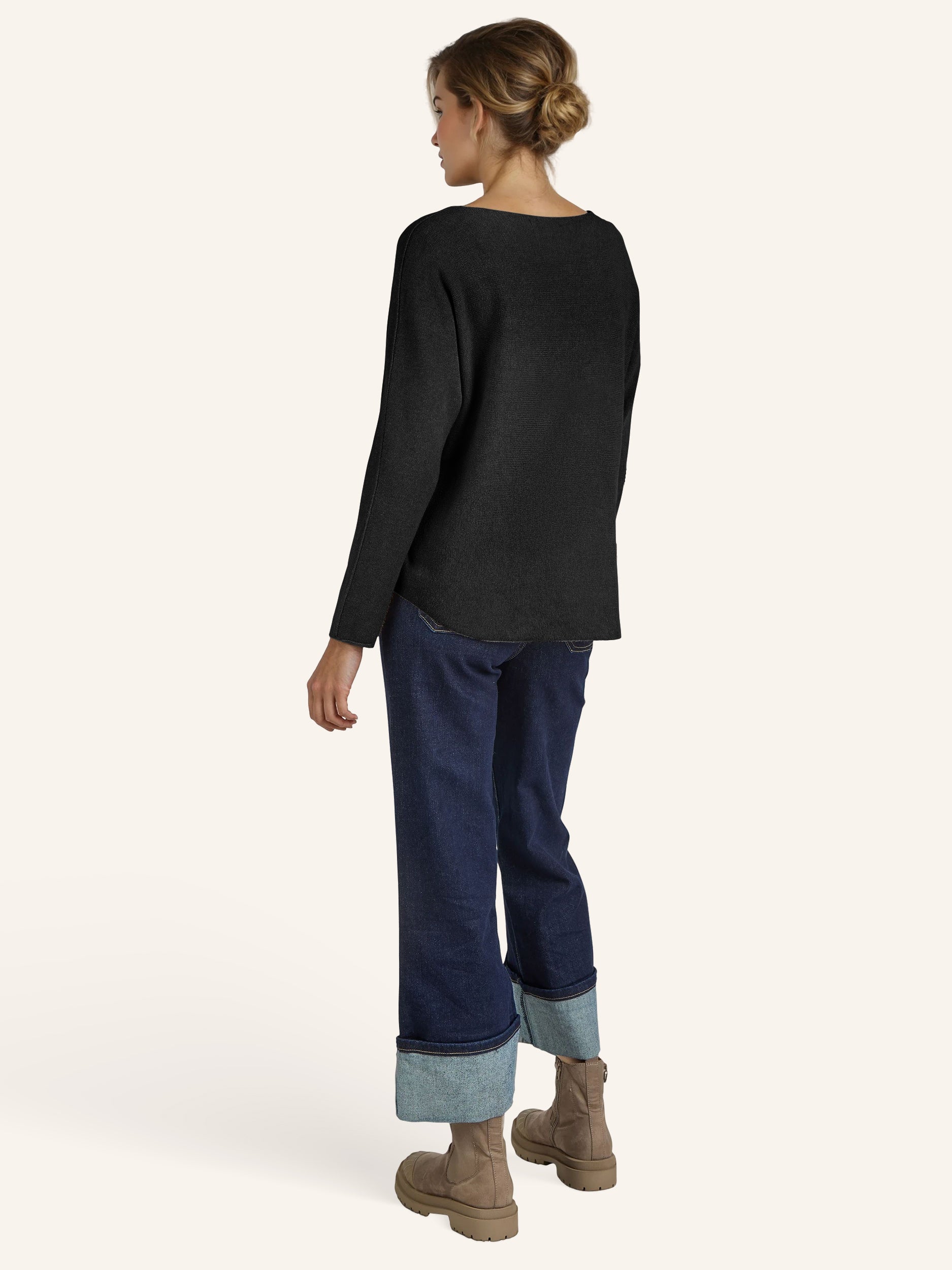 Elegantes Feinstrick-Shirt