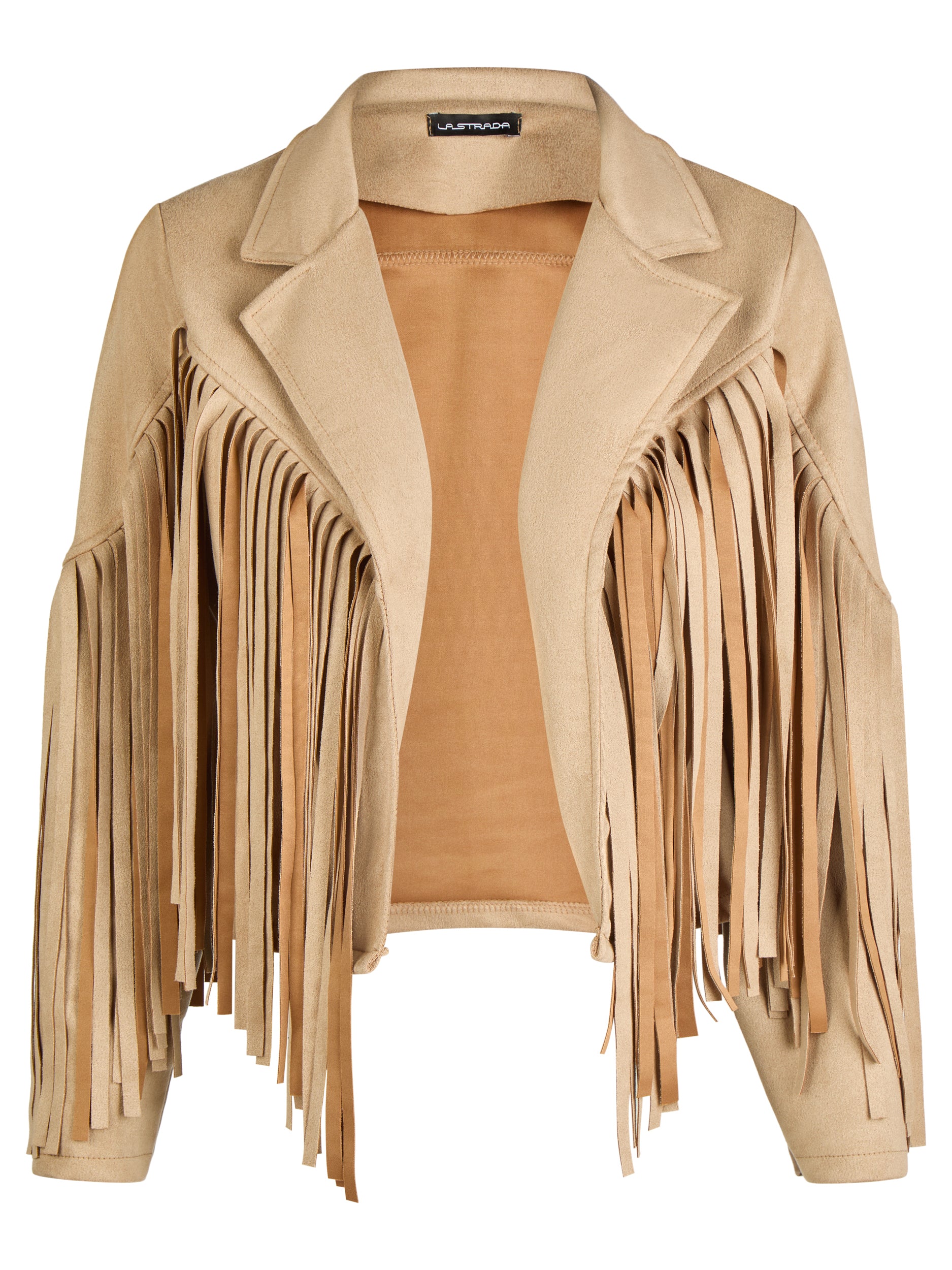 Velours-Fransenbolero