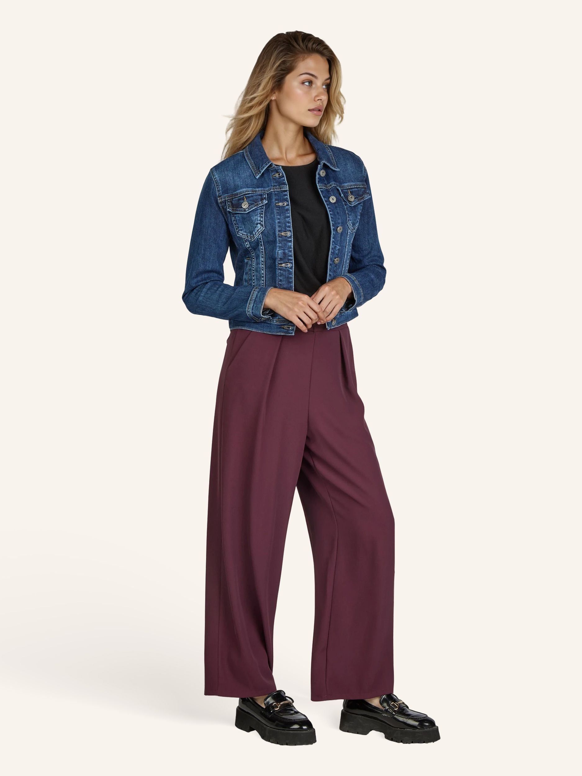 Jeansjacke in Raw-Denim-Optik
