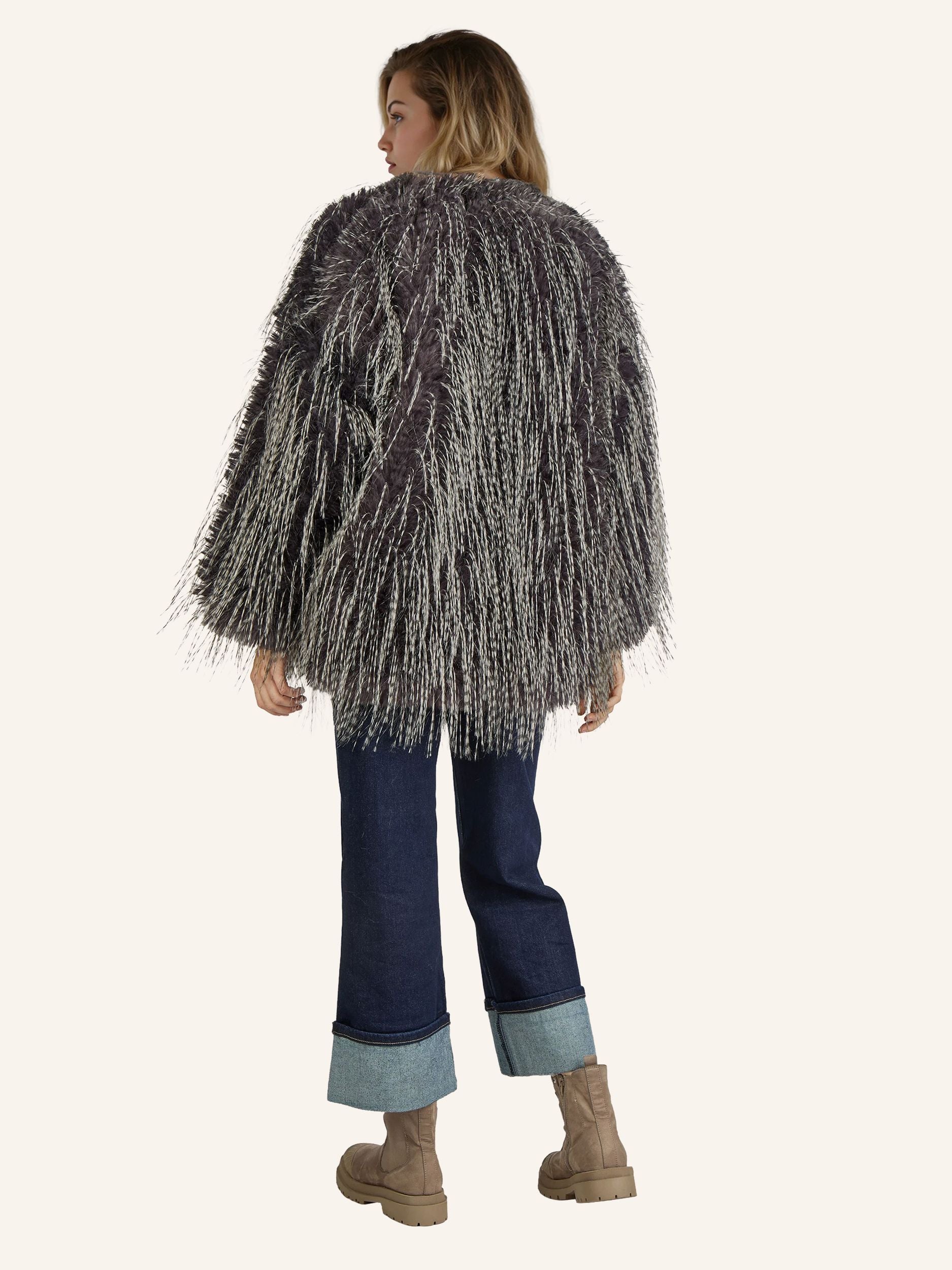 Faux Fur Jacke