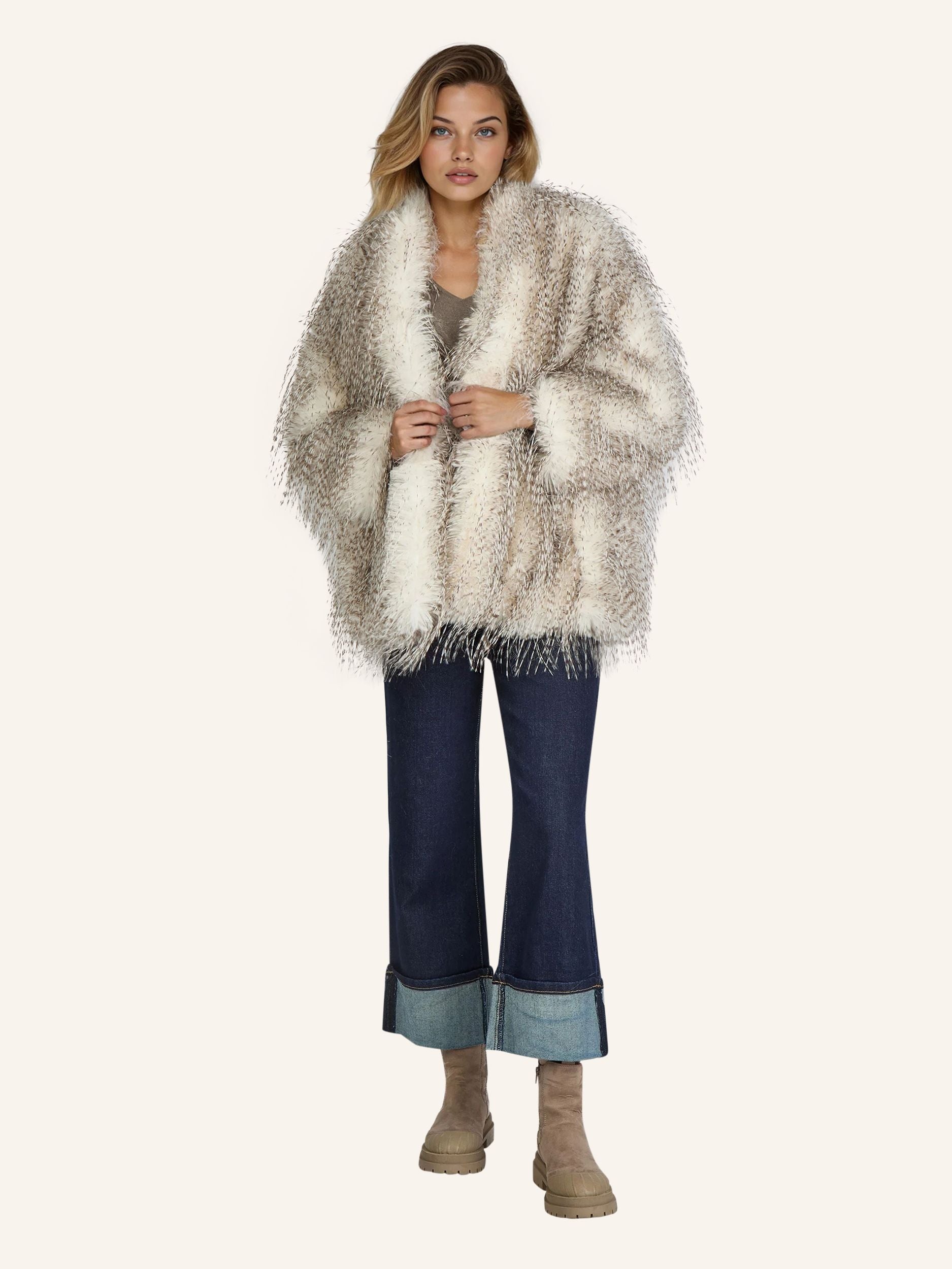 Faux Fur Jacke