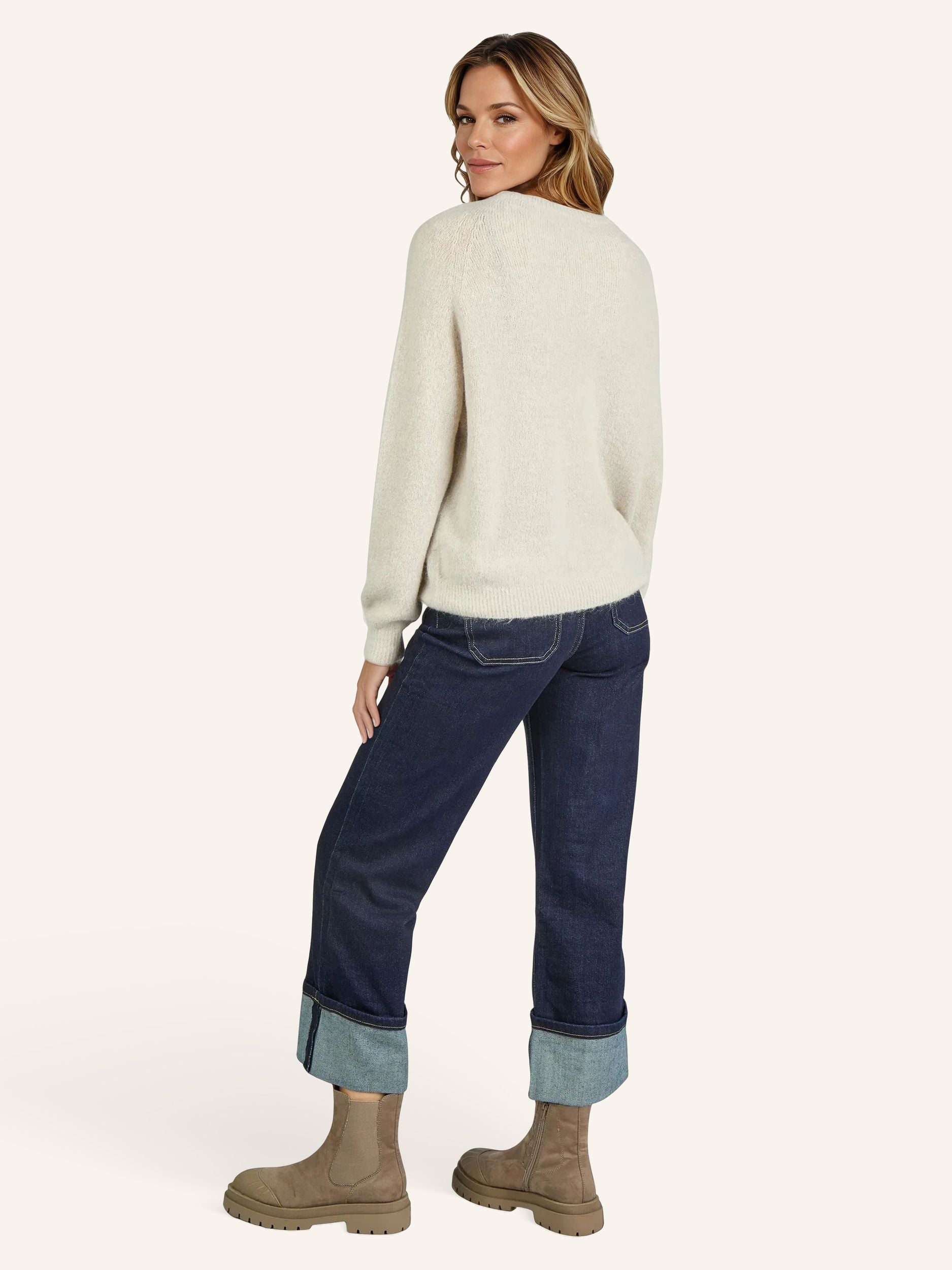 Maglione a maglia fine