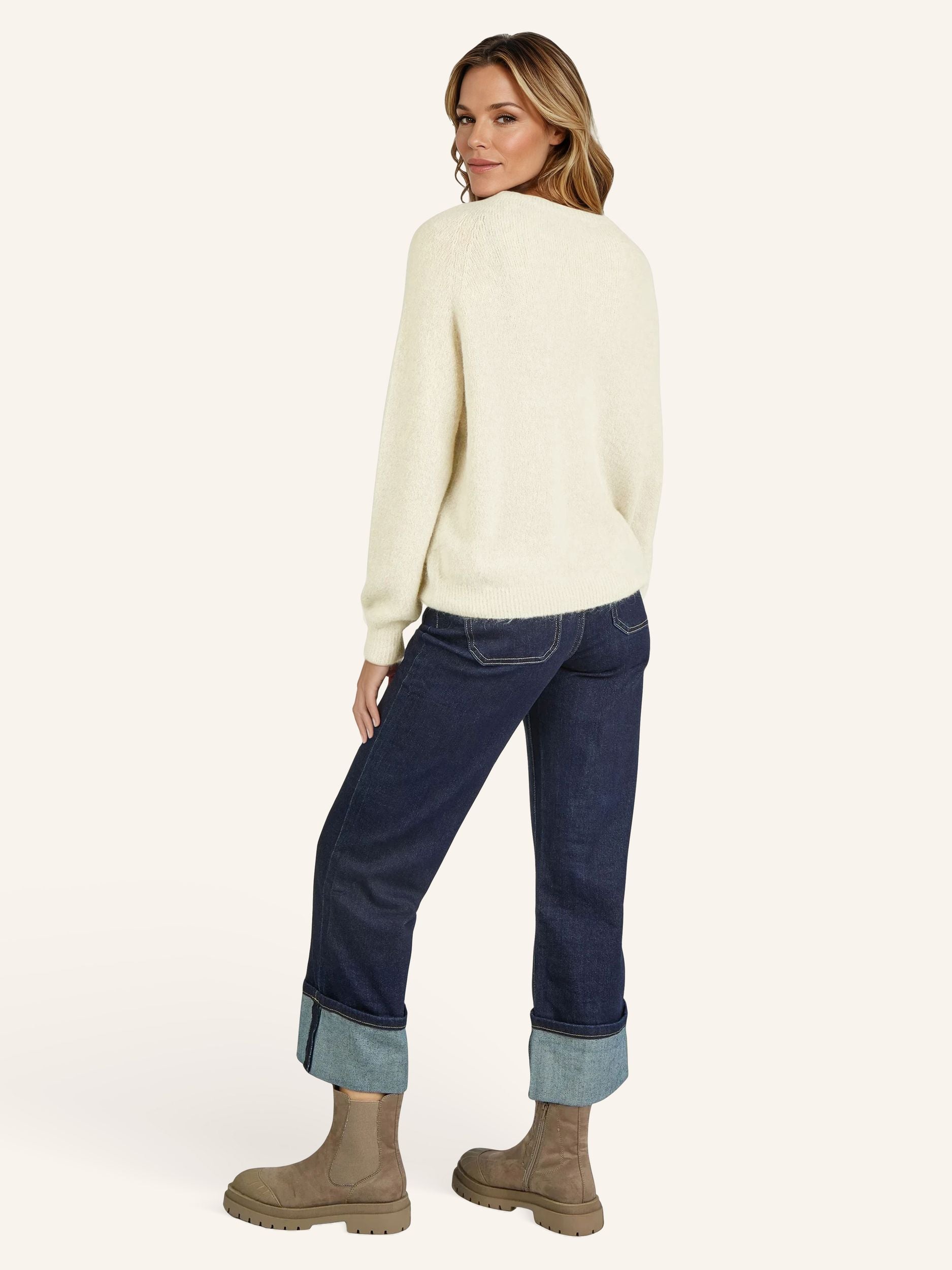 Maglione a maglia fine