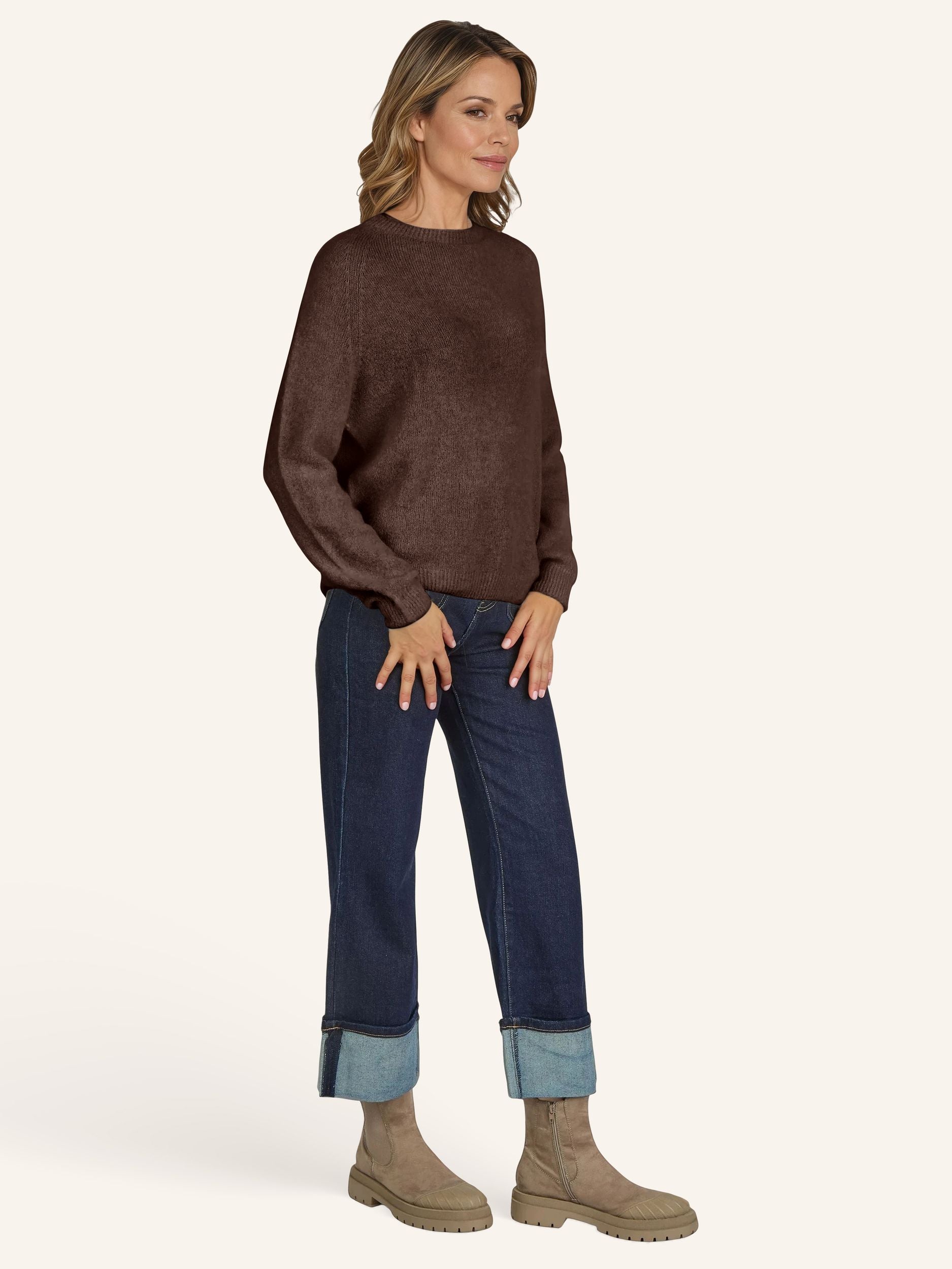Maglione a maglia fine