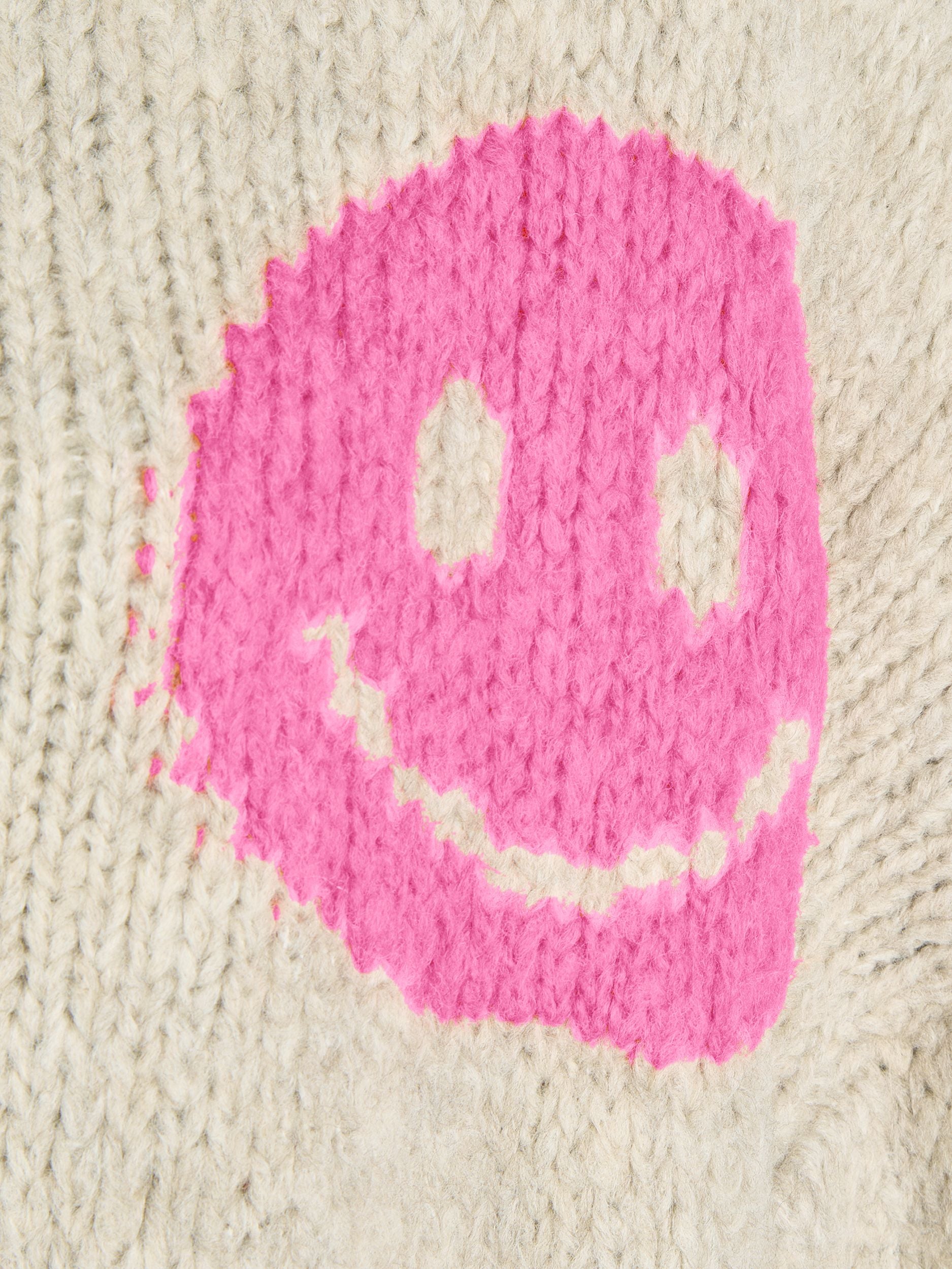 Statement-Strickpullover „Look Back“
