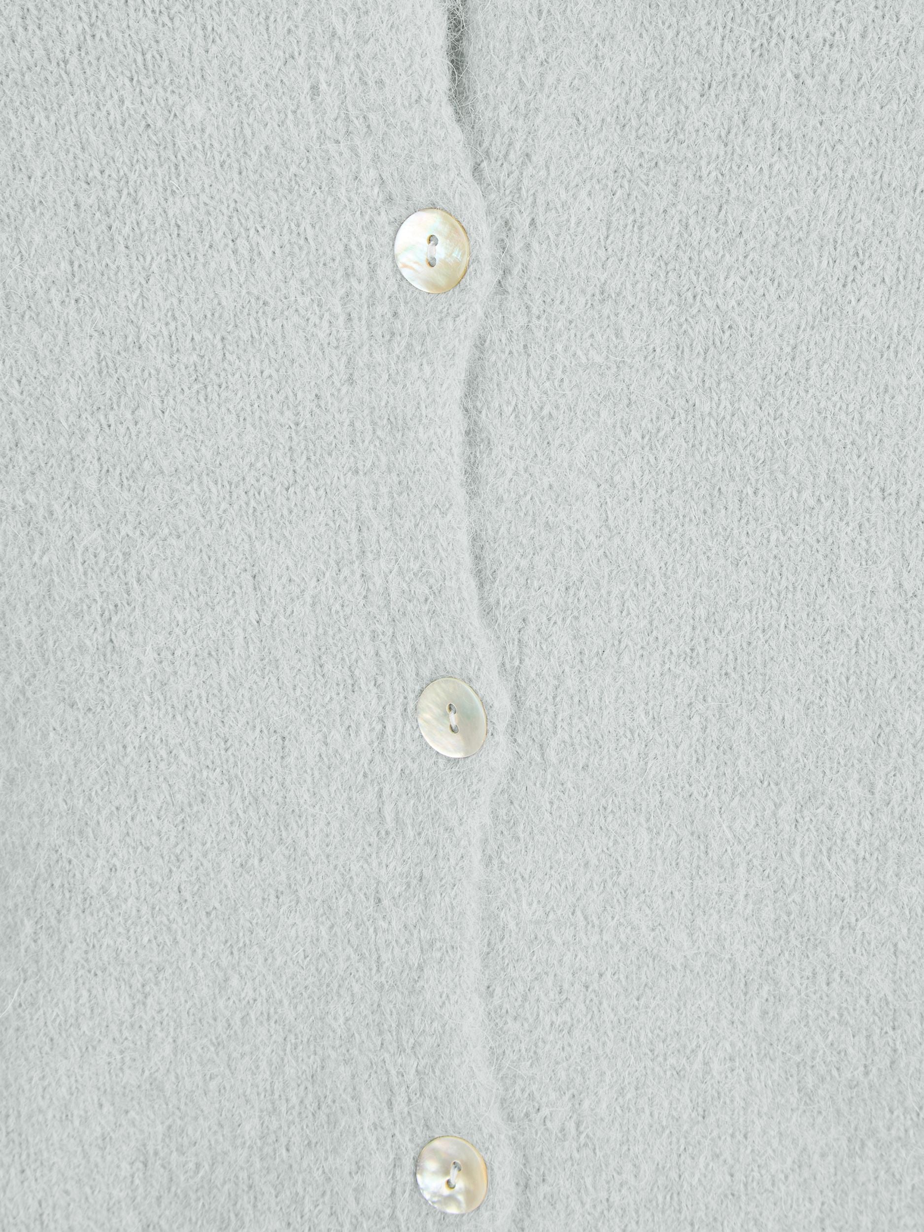 Strick-Cardigan mit Perlmuttknöpfen