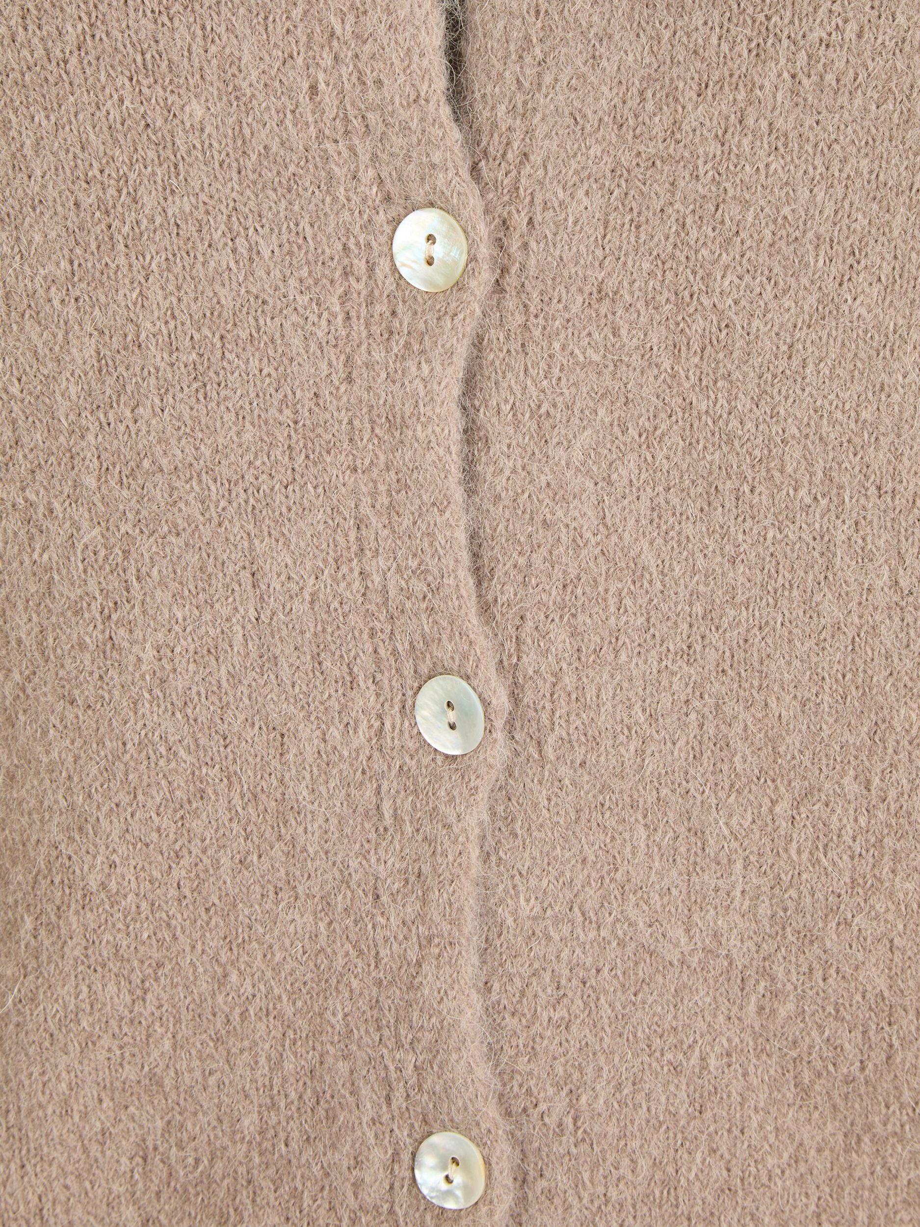 Strick-Cardigan mit Perlmuttknöpfen