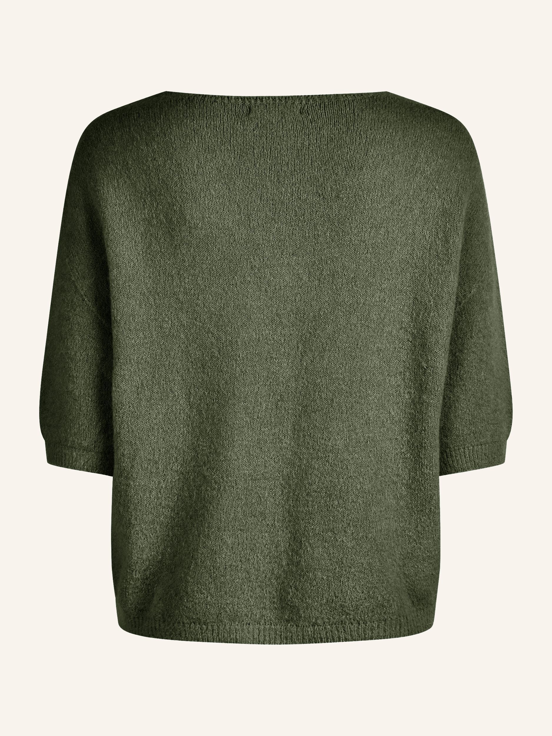Kurzarm-Strickcardigan