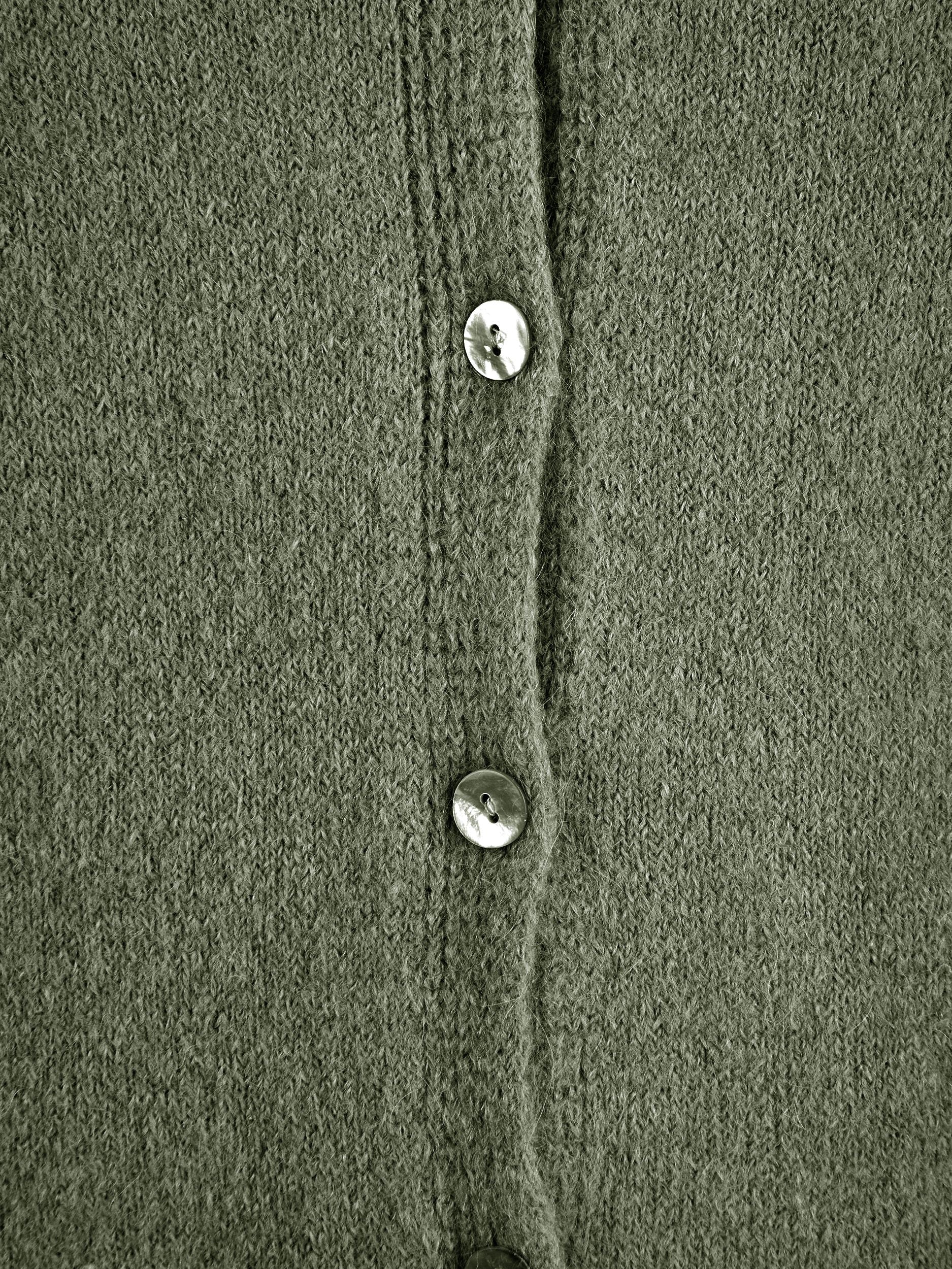 Kurzarm-Strickcardigan