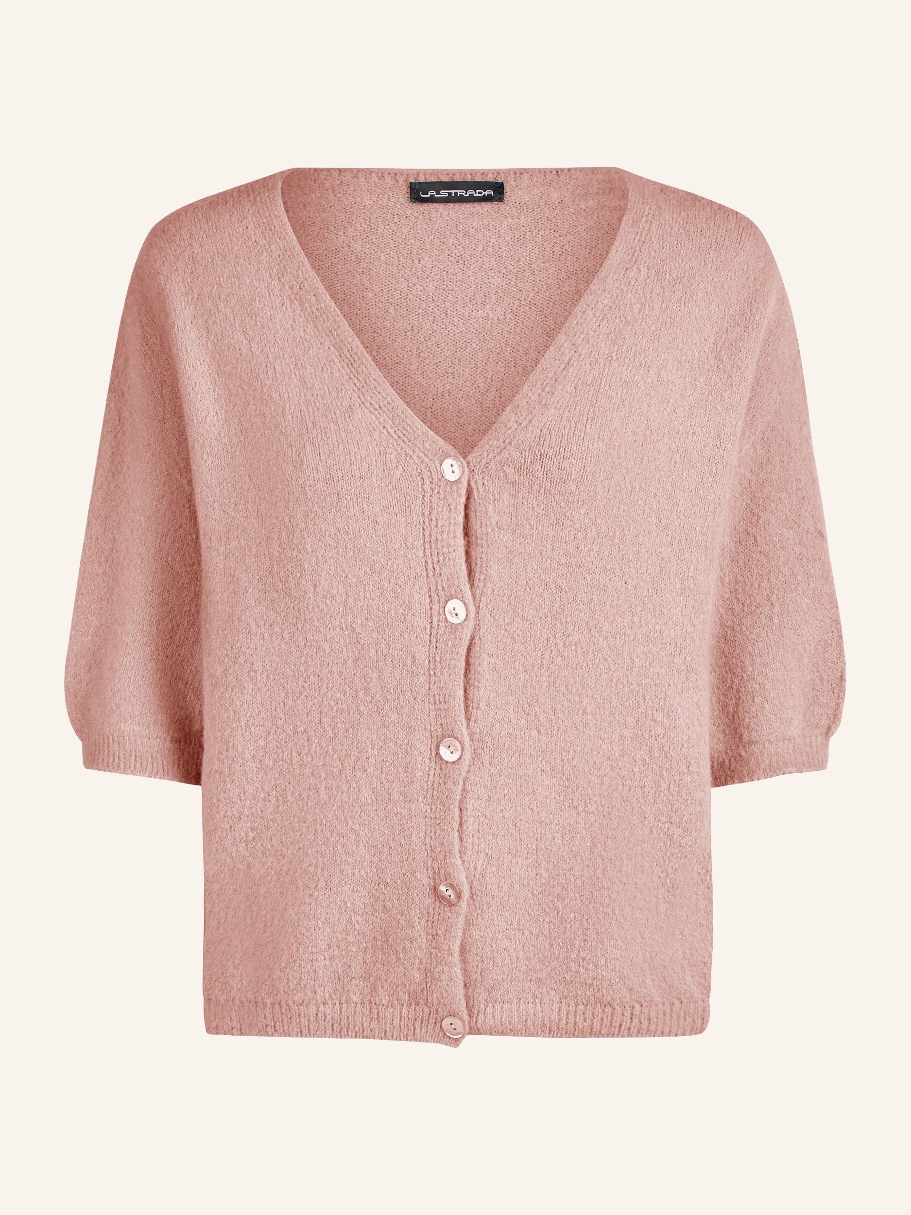 Kurzarm-Strickcardigan