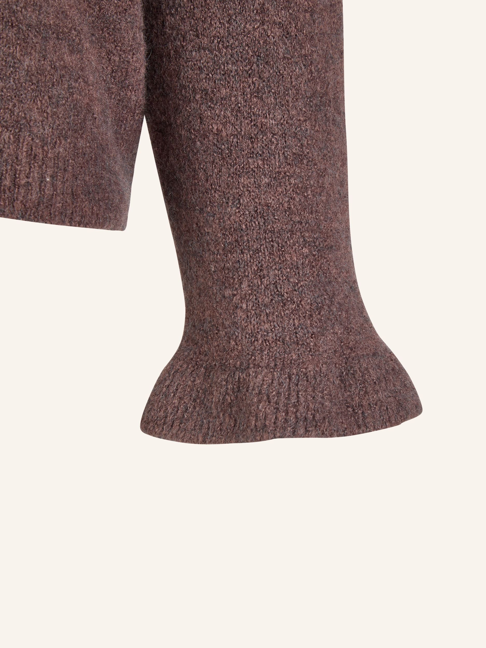 tricot-Cardigan avec boutons brillants