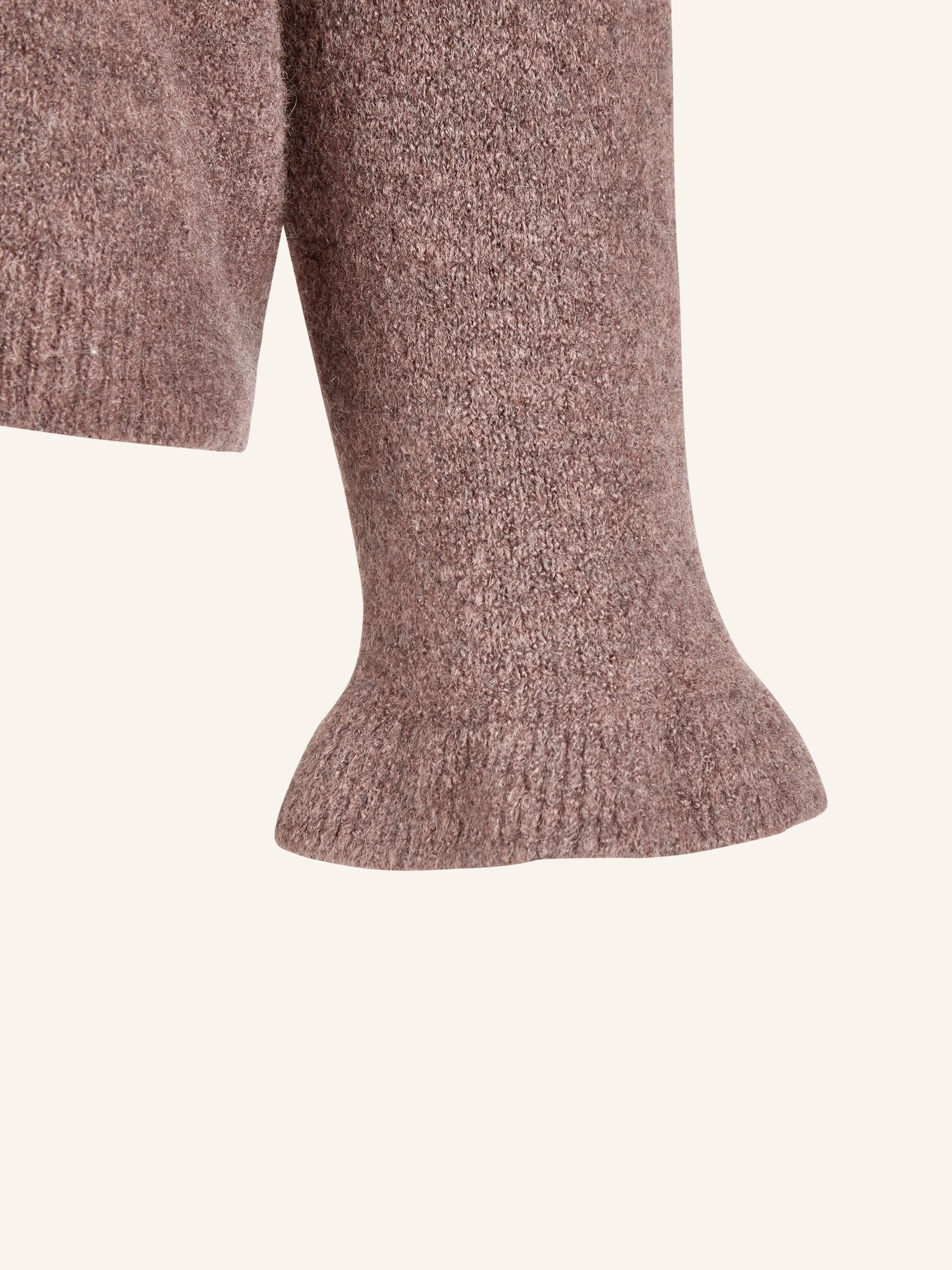 tricot-Cardigan avec boutons brillants