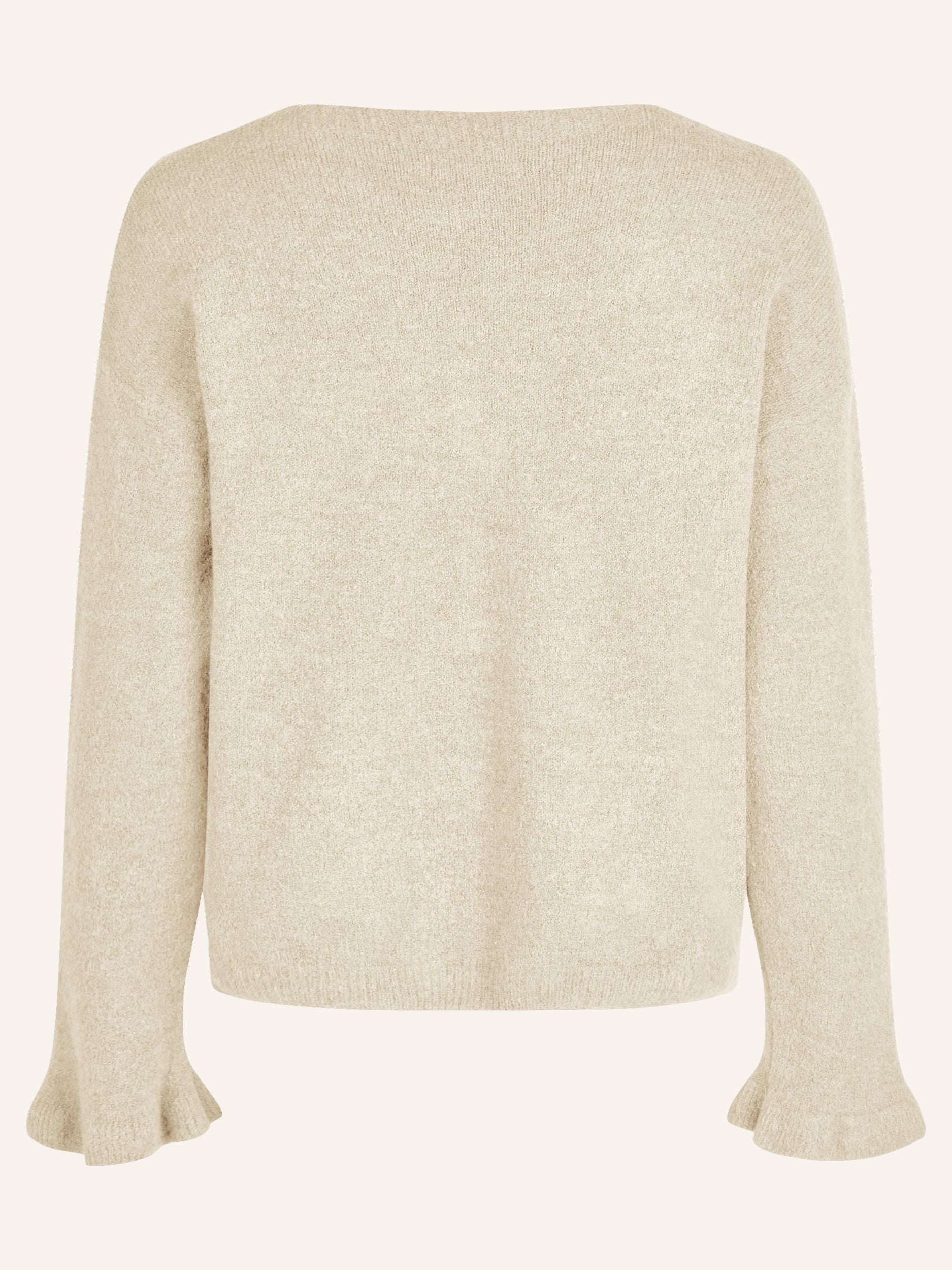tricot-Cardigan avec boutons brillants