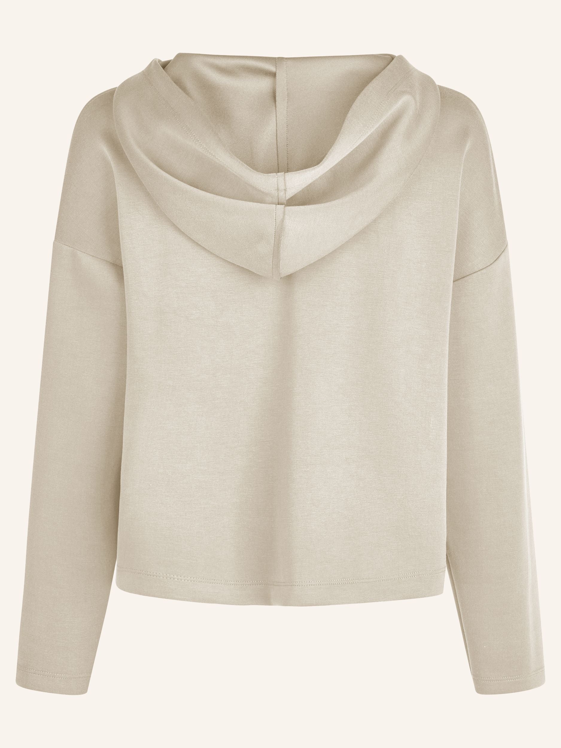 Felpa con zip e cappuccio