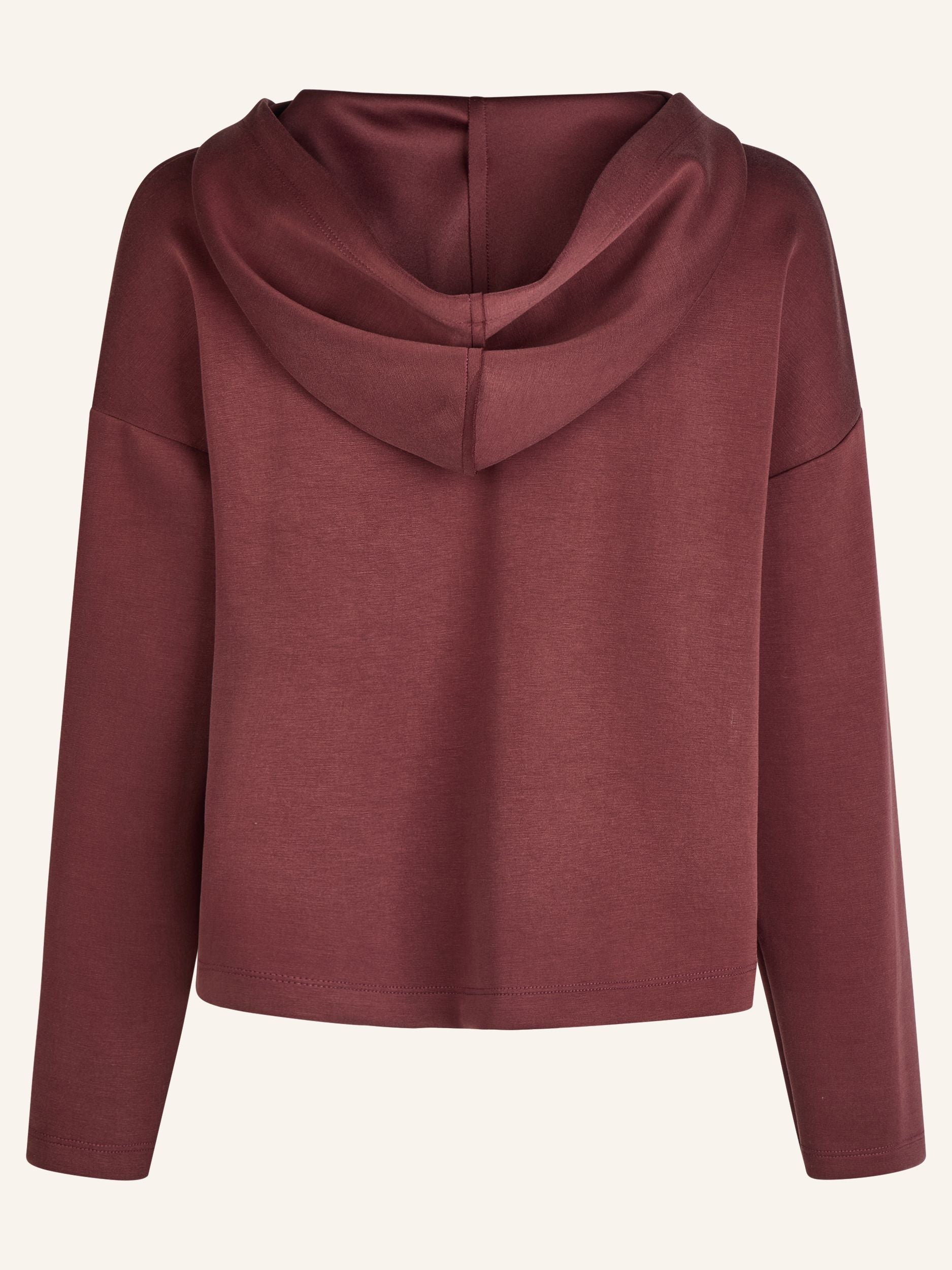 Felpa con zip e cappuccio