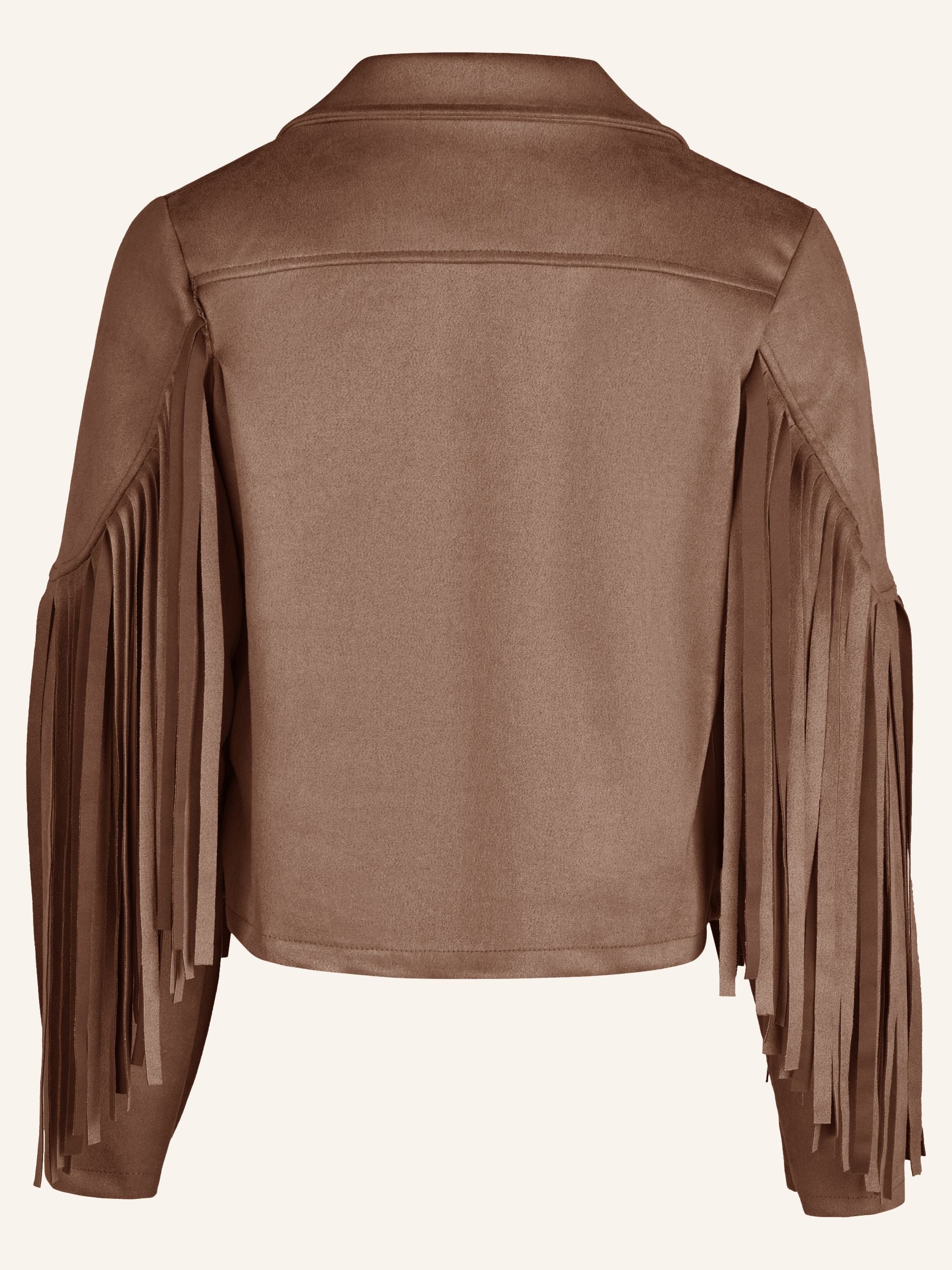 Velours-Fransenbolero