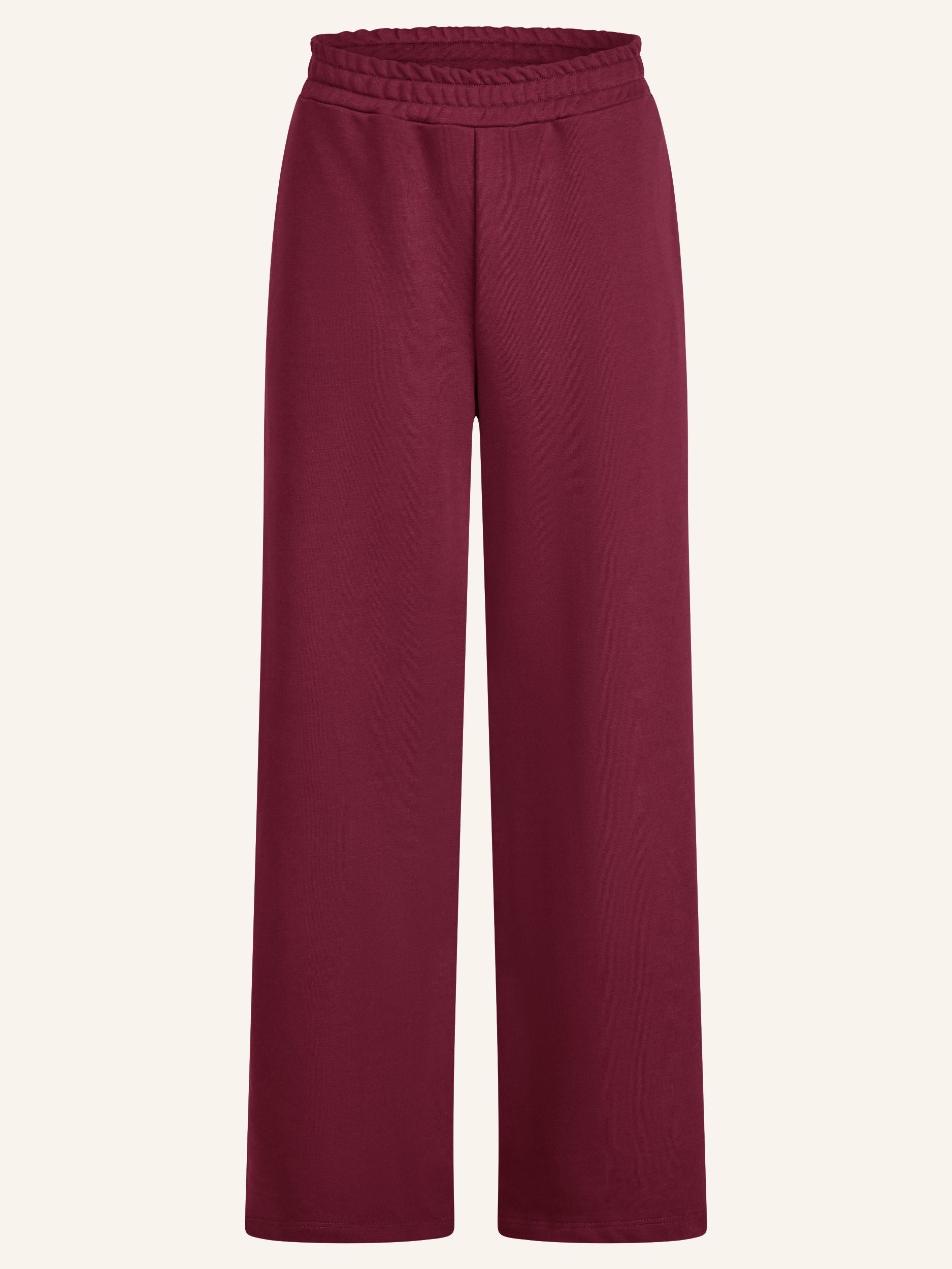 Sweat-Hose Wide-Leg