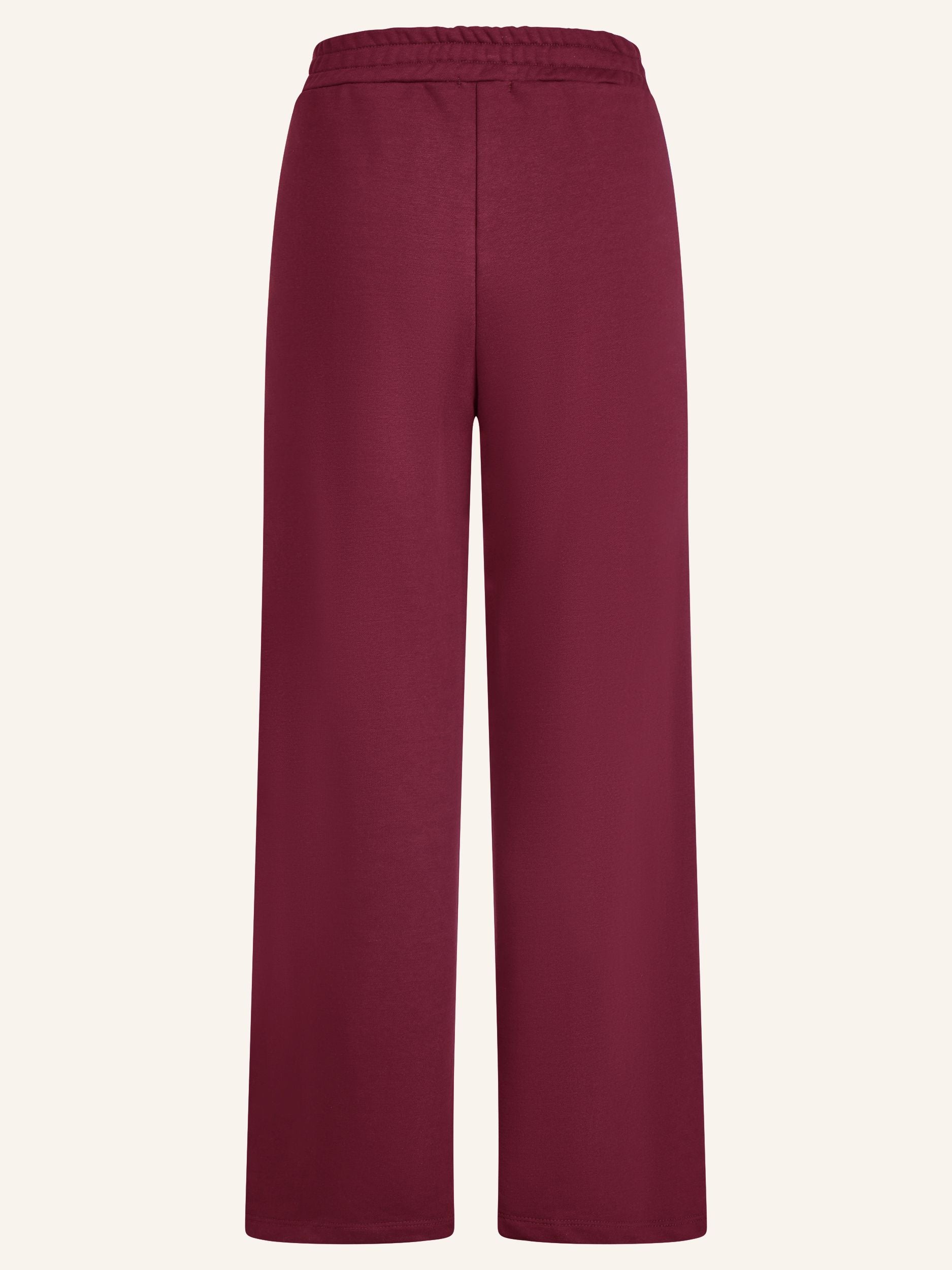 Sweat-Hose Wide-Leg