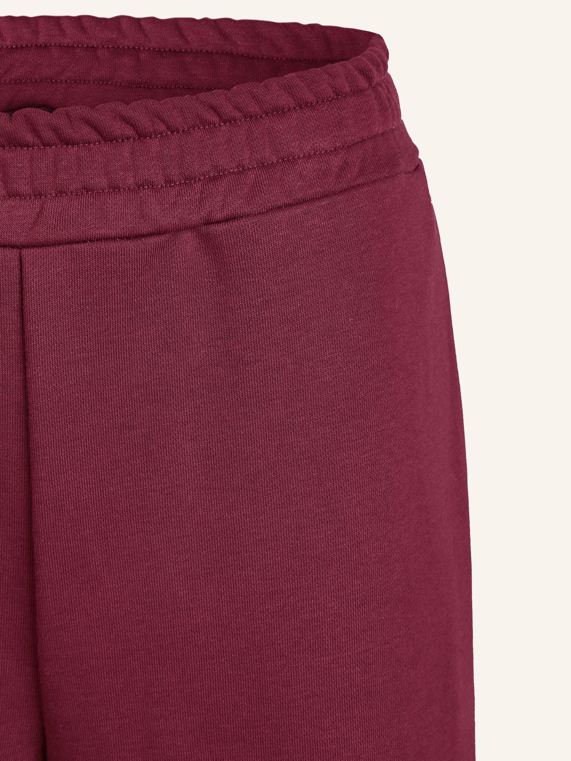 Sweat-Hose Wide-Leg