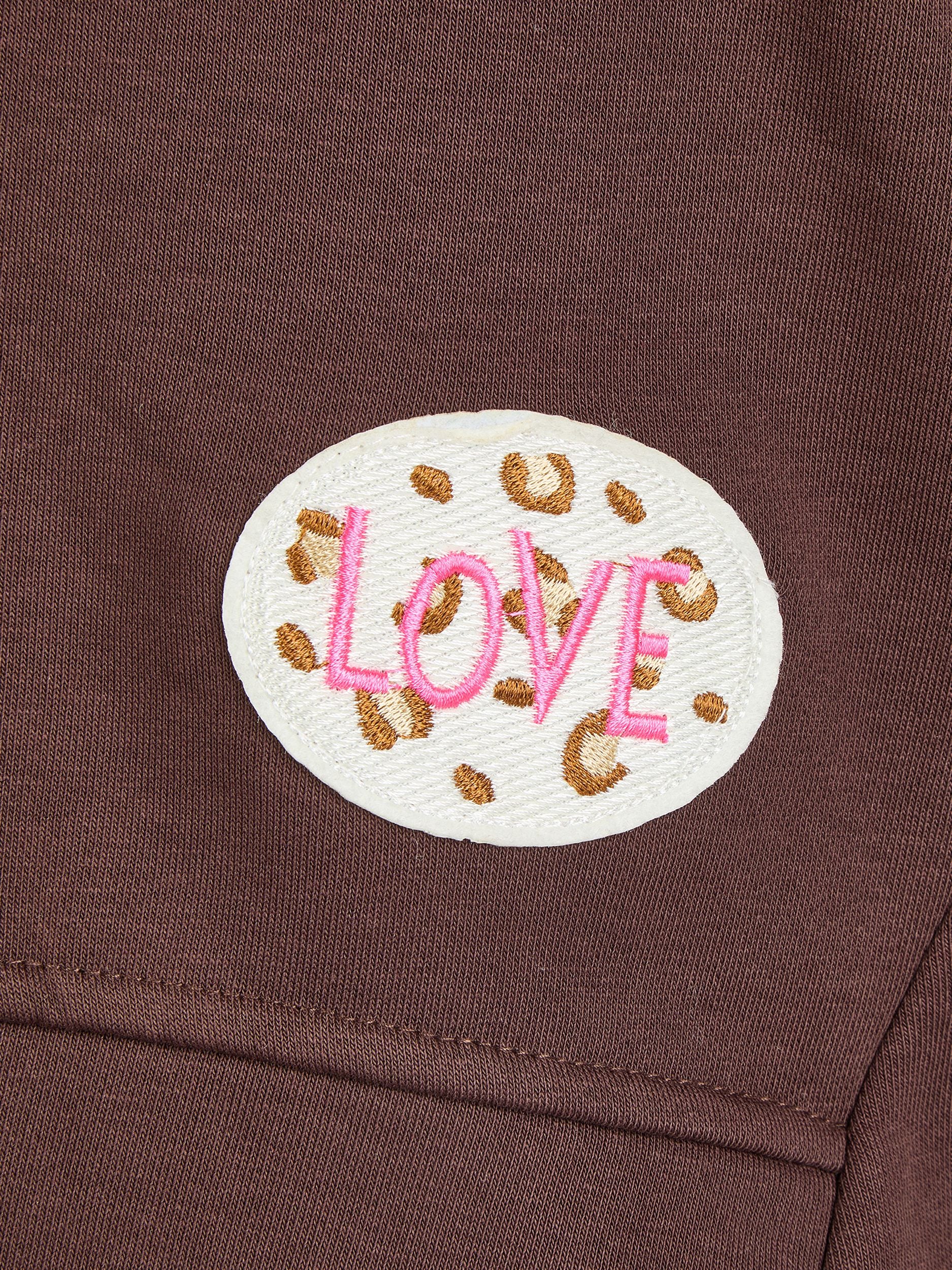 Sweatshirt mit Applikation