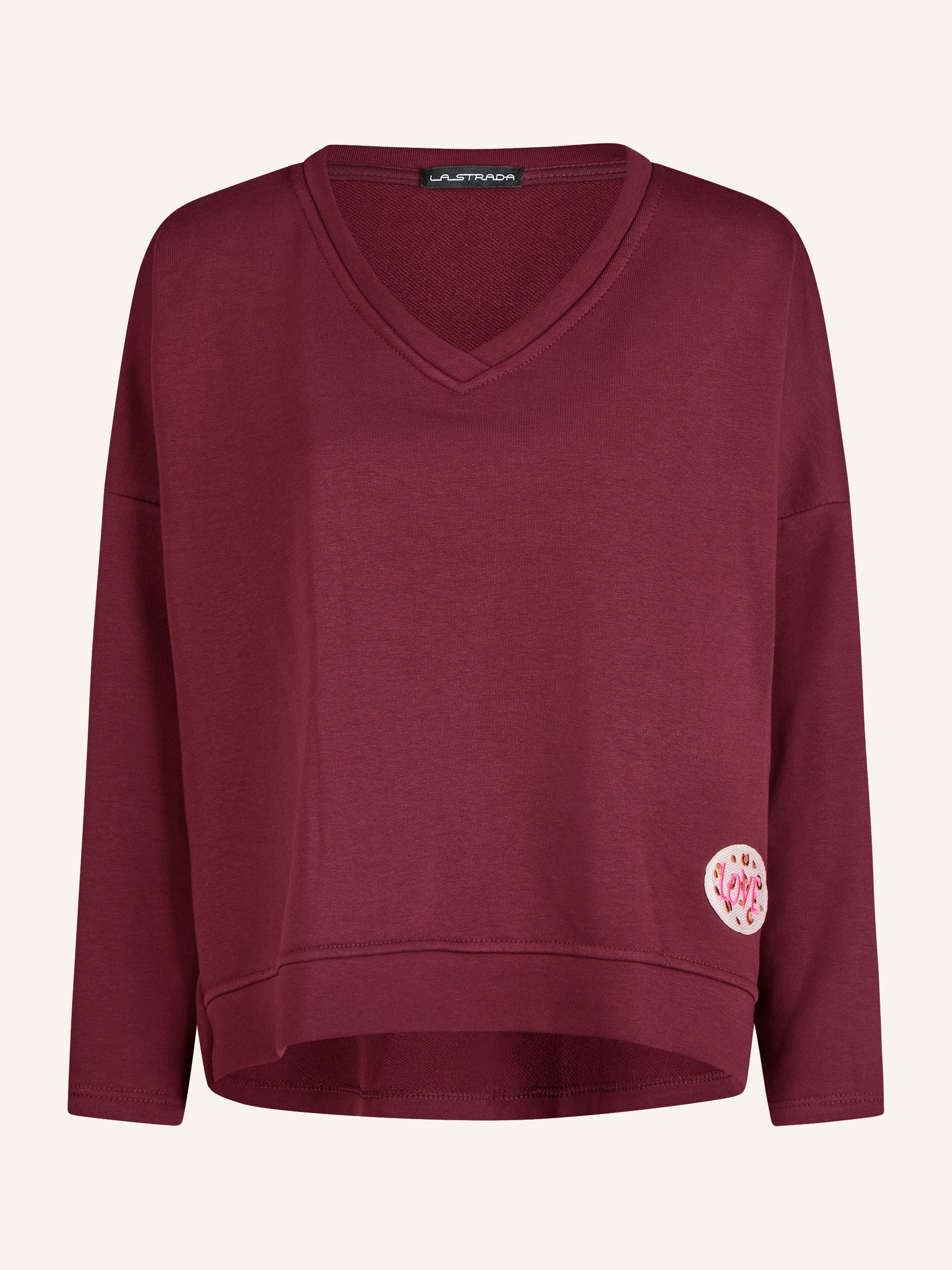 Sweatshirt mit Applikation