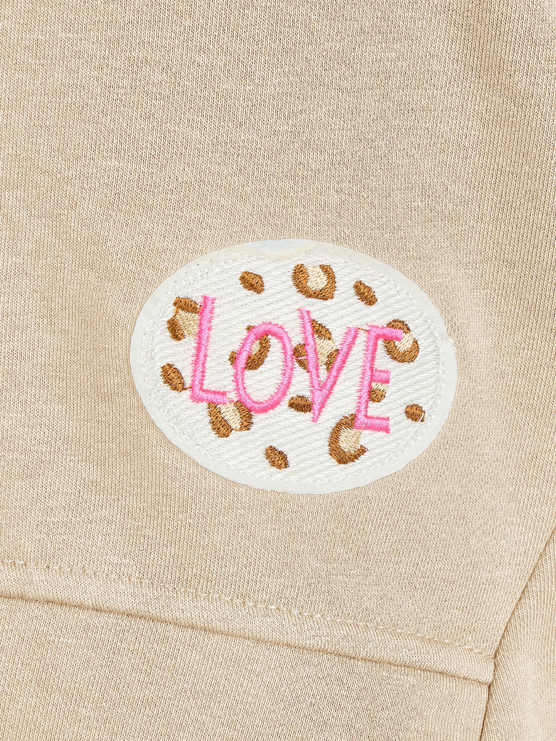 Sweatshirt mit Applikation