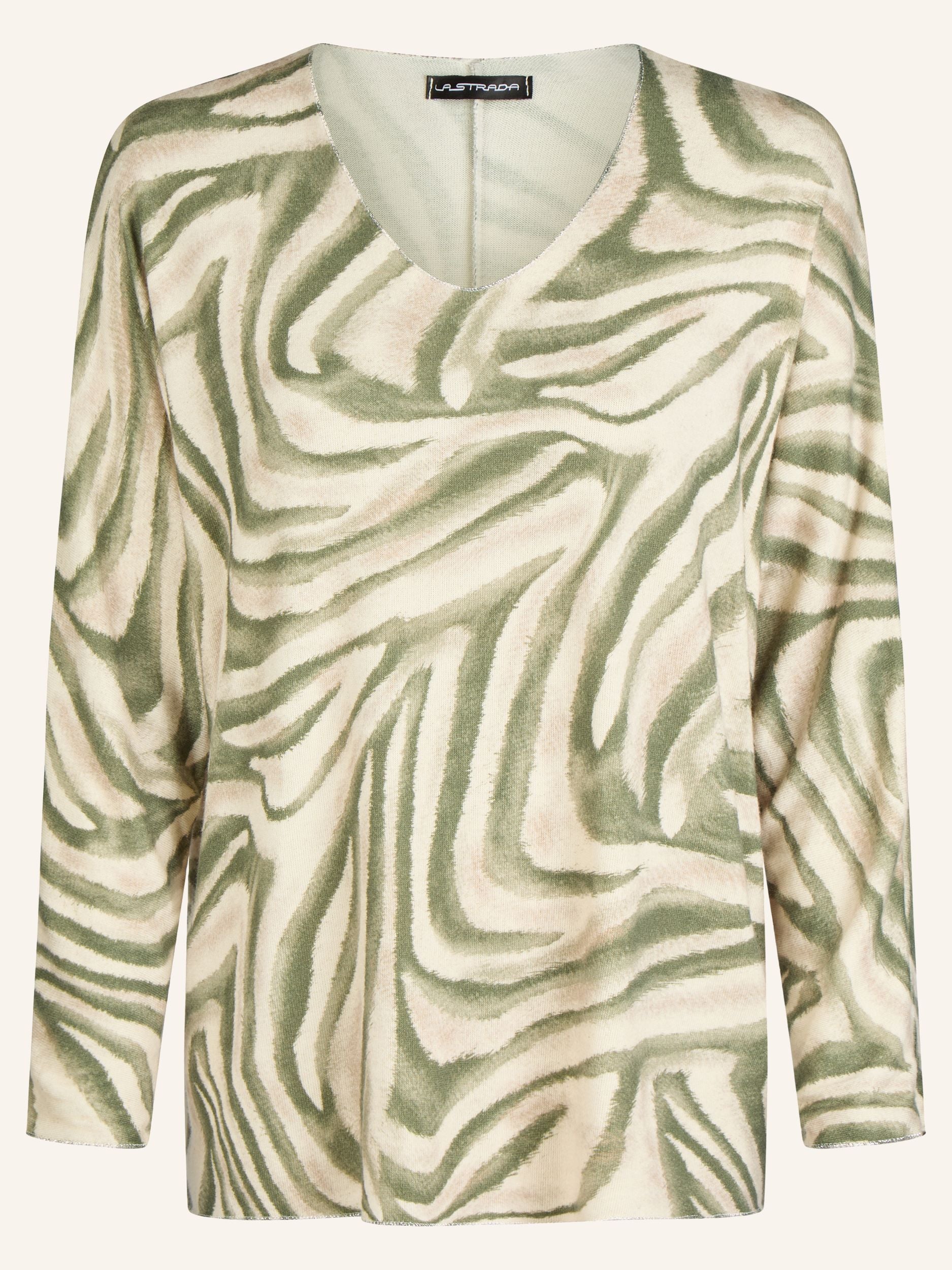 Zebraprint-Pullover