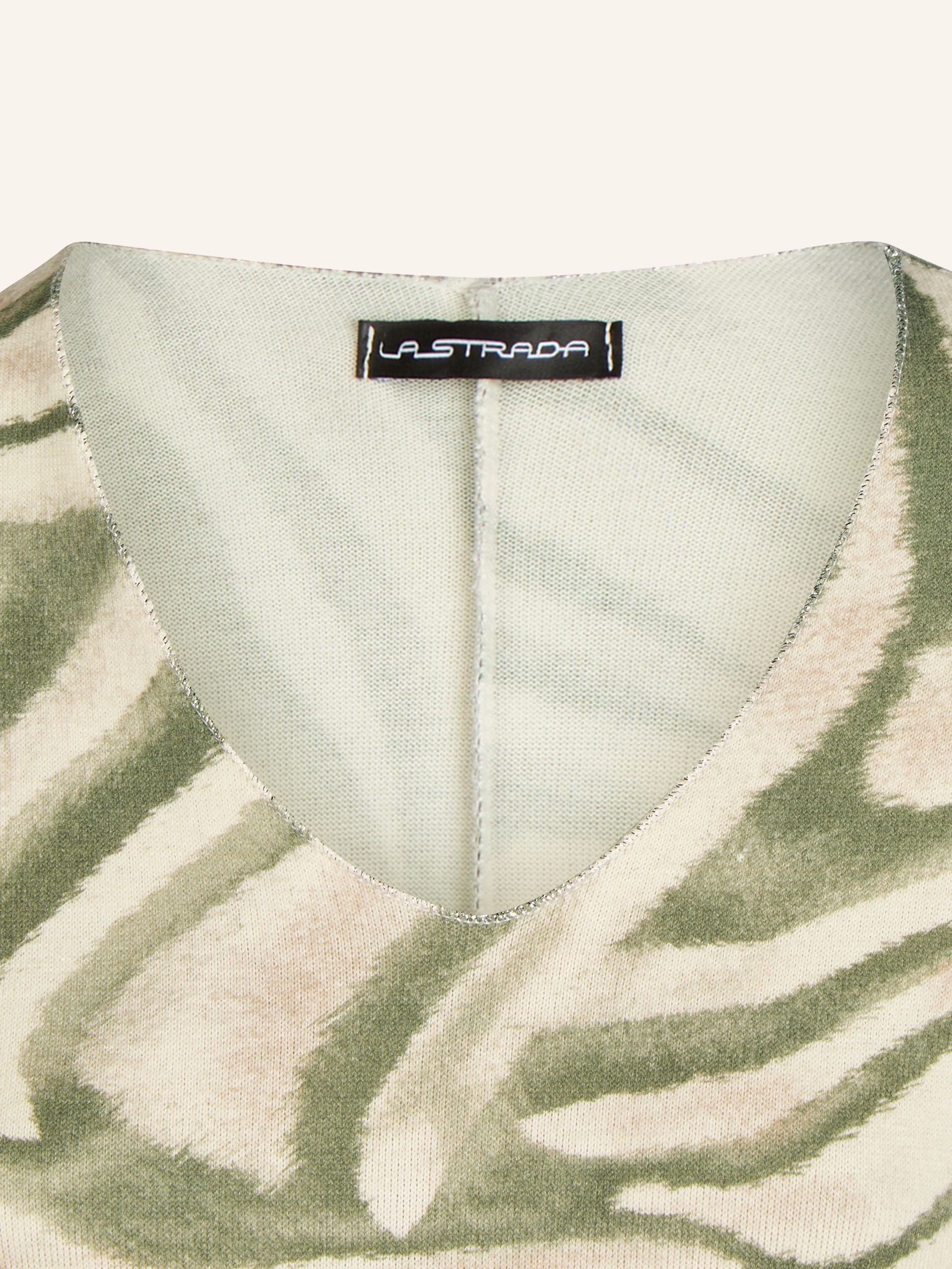 Zebraprint-Pullover