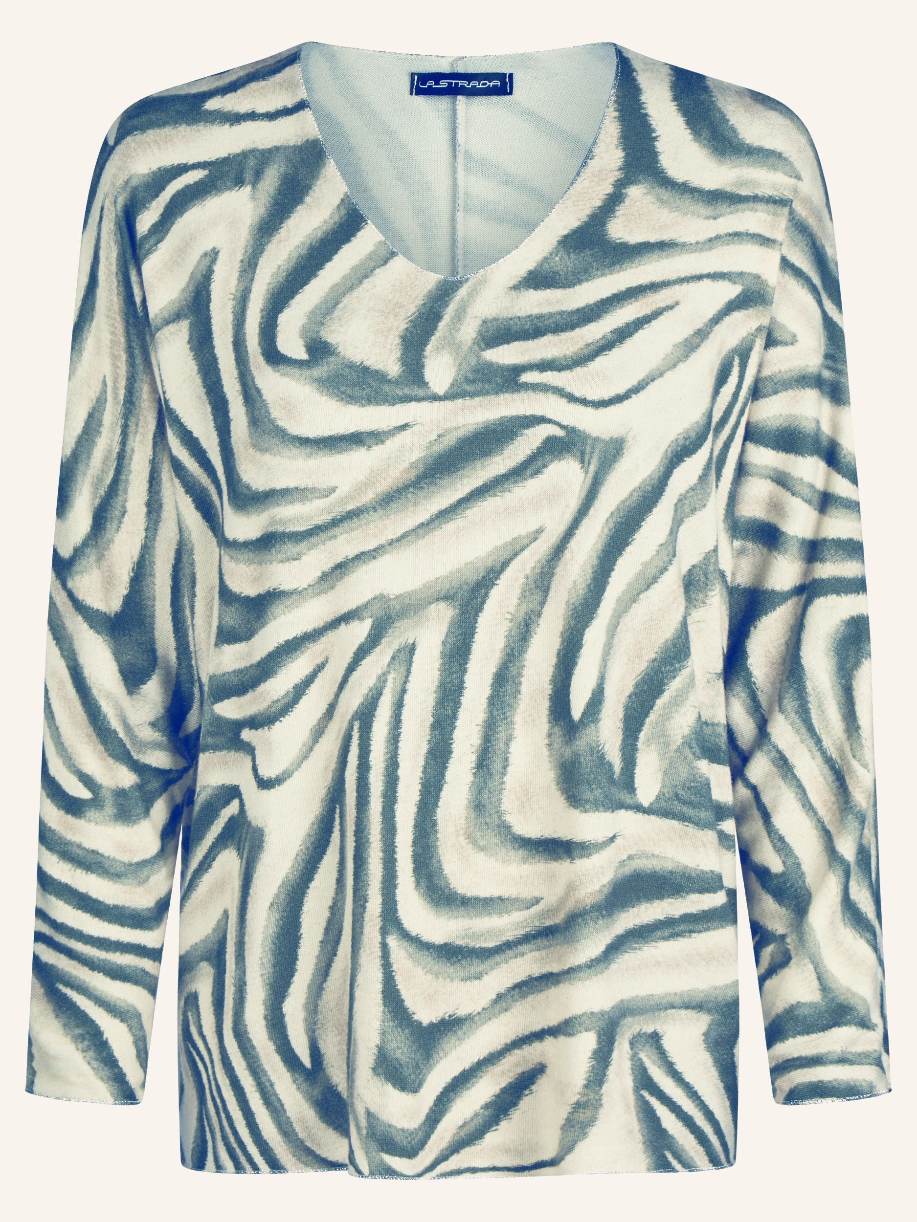 Zebraprint-Pullover
