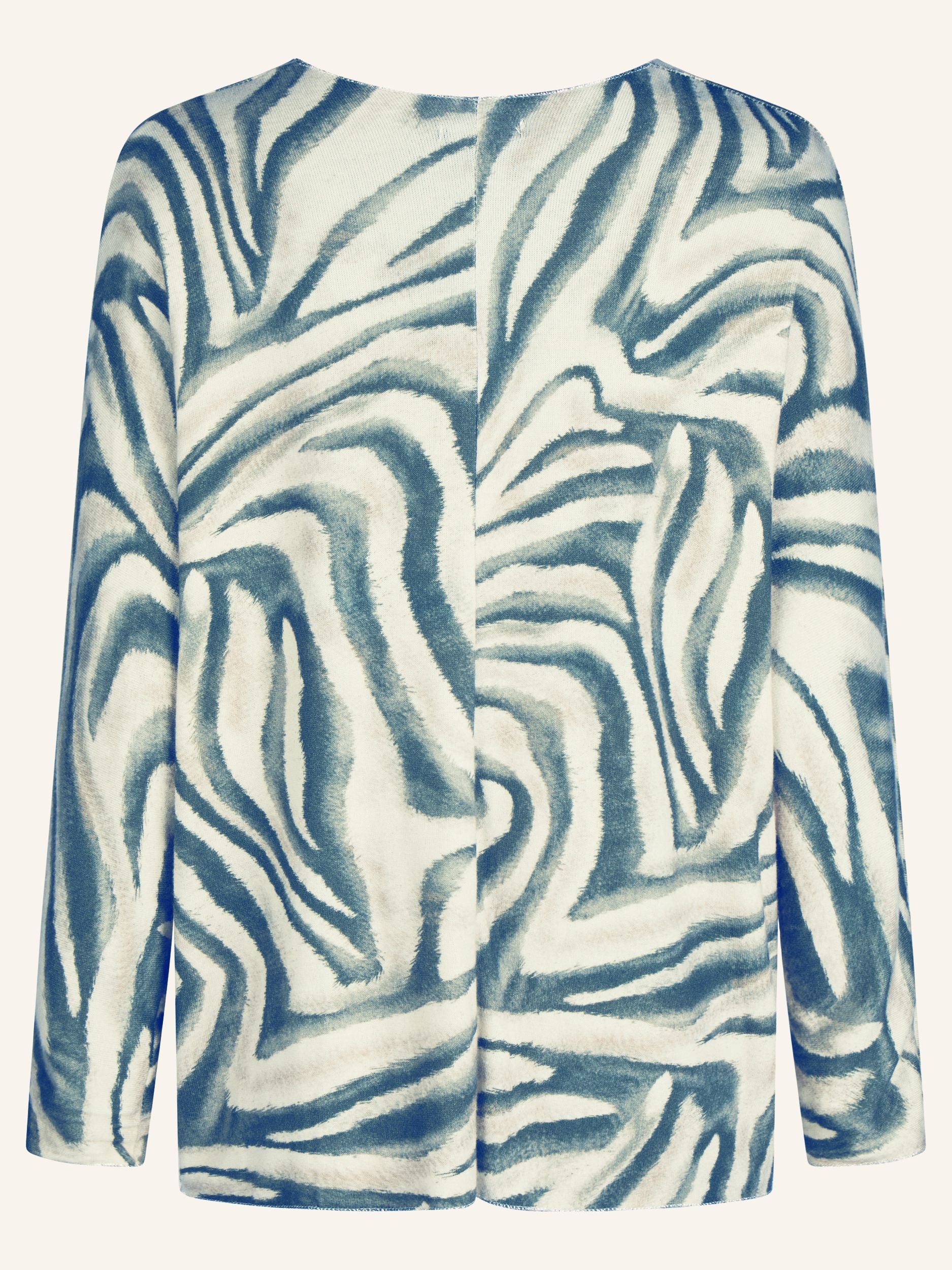Zebraprint-Pullover