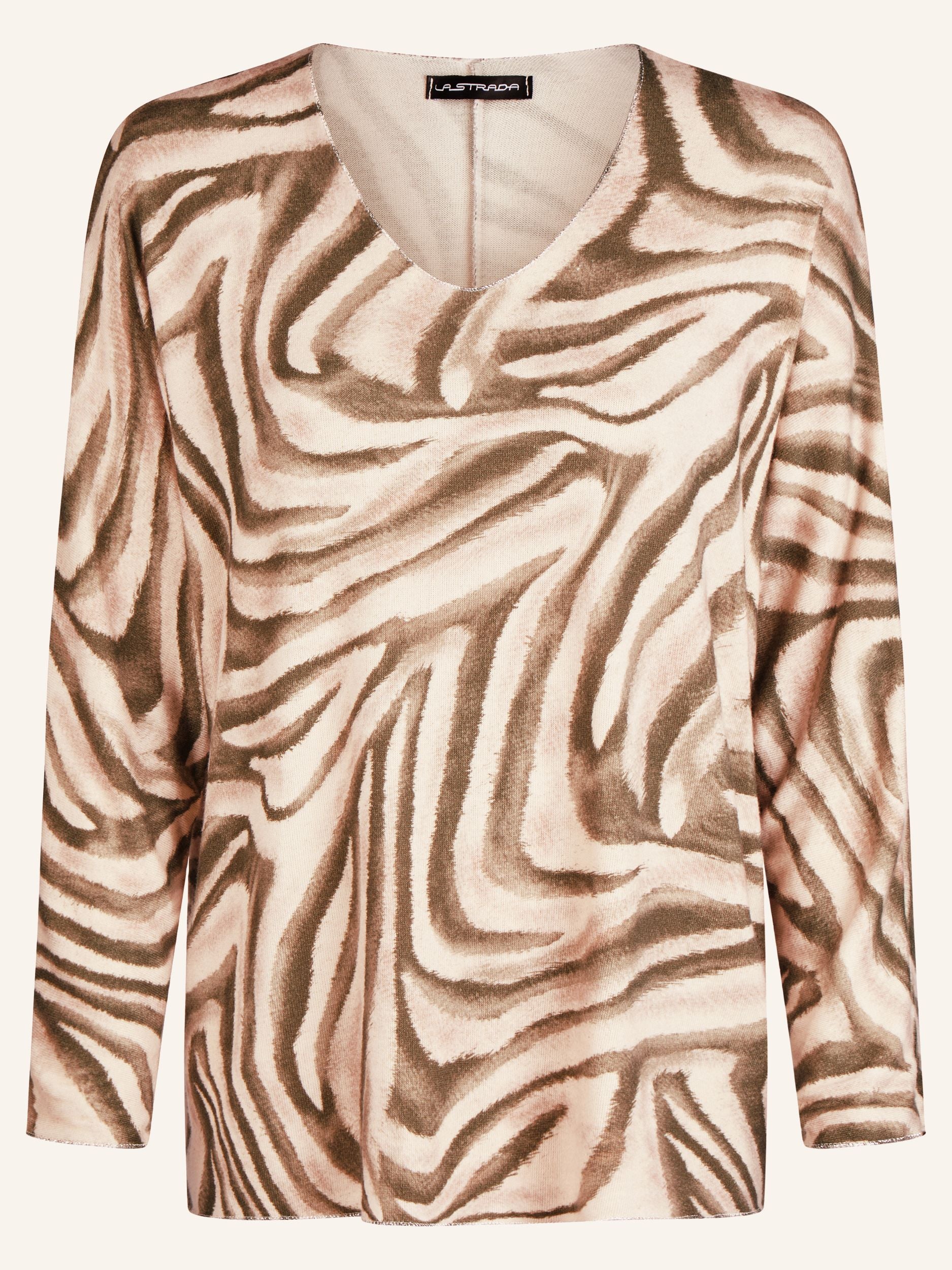 Zebraprint-Pullover