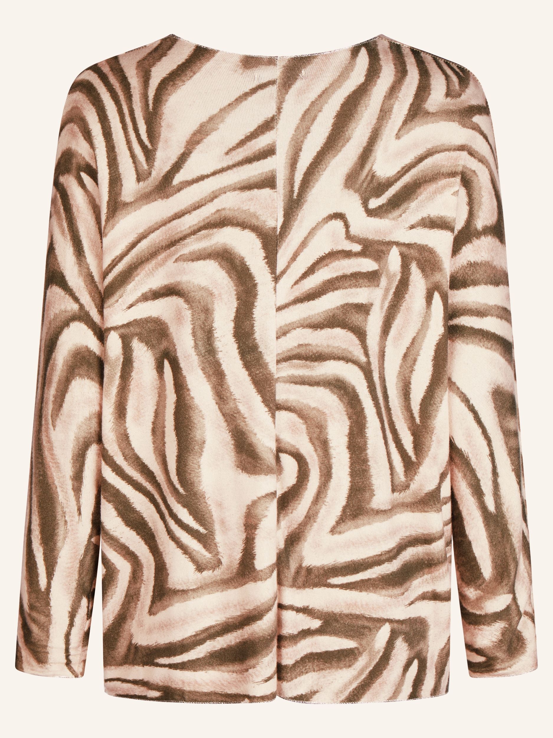 Zebraprint-Pullover