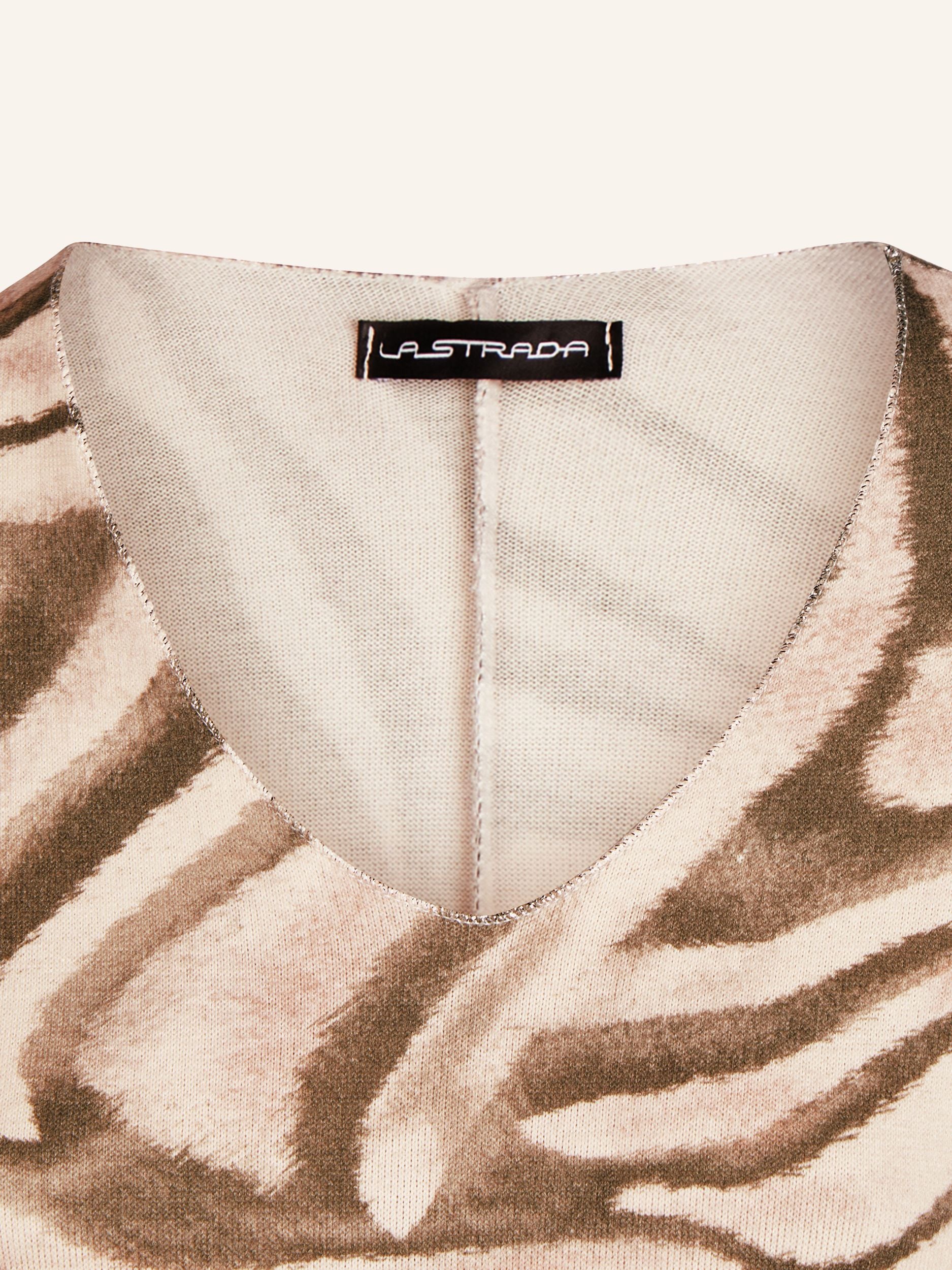 Zebraprint-Pullover