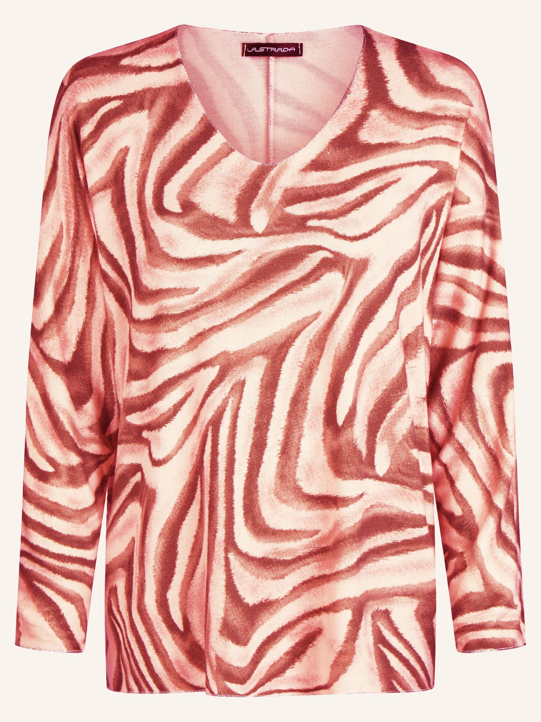 Zebraprint-Pullover