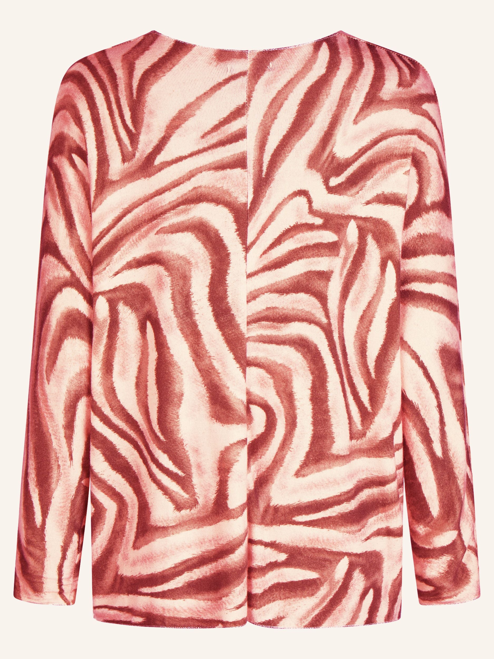 Zebraprint-Pullover