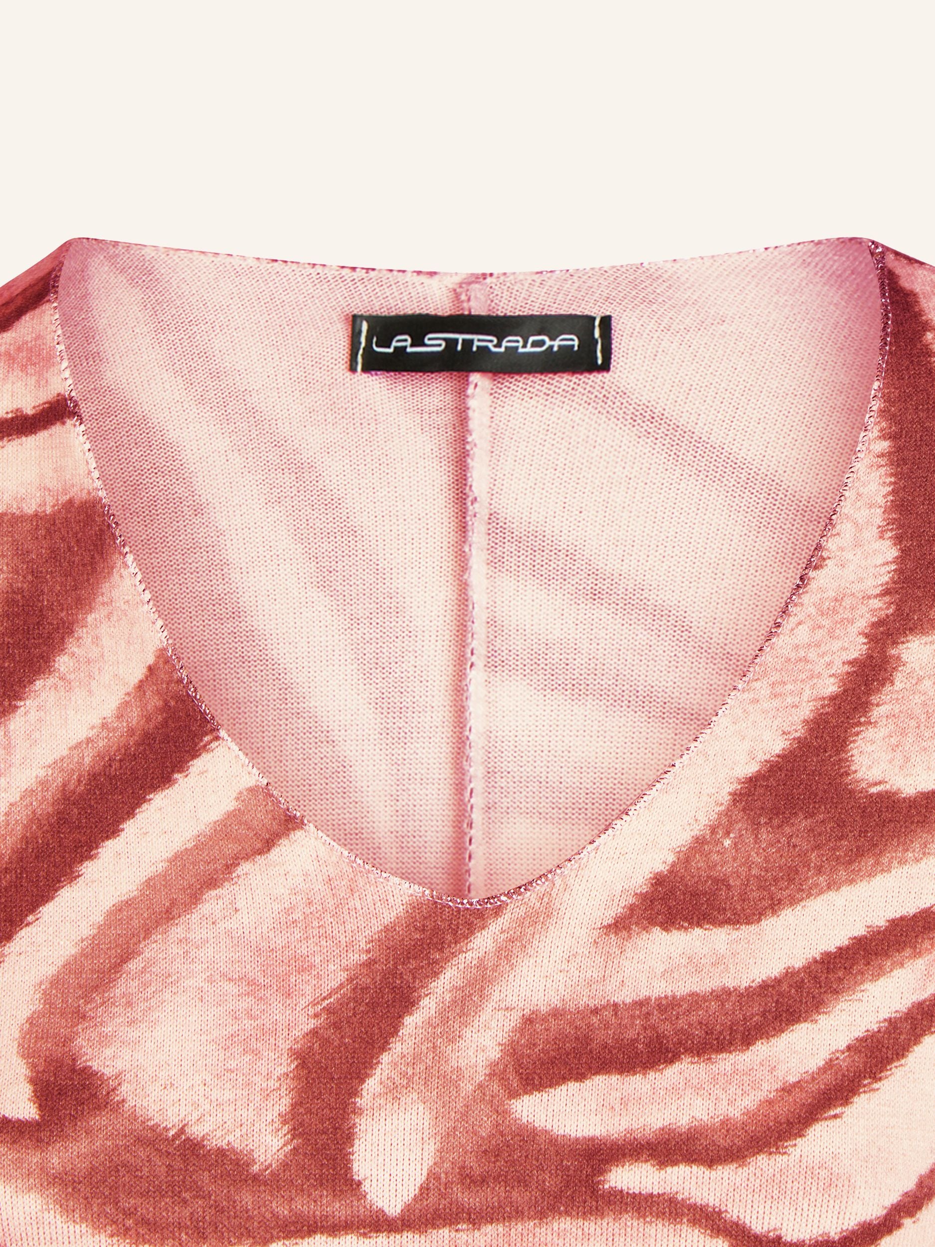 Zebraprint-Pullover