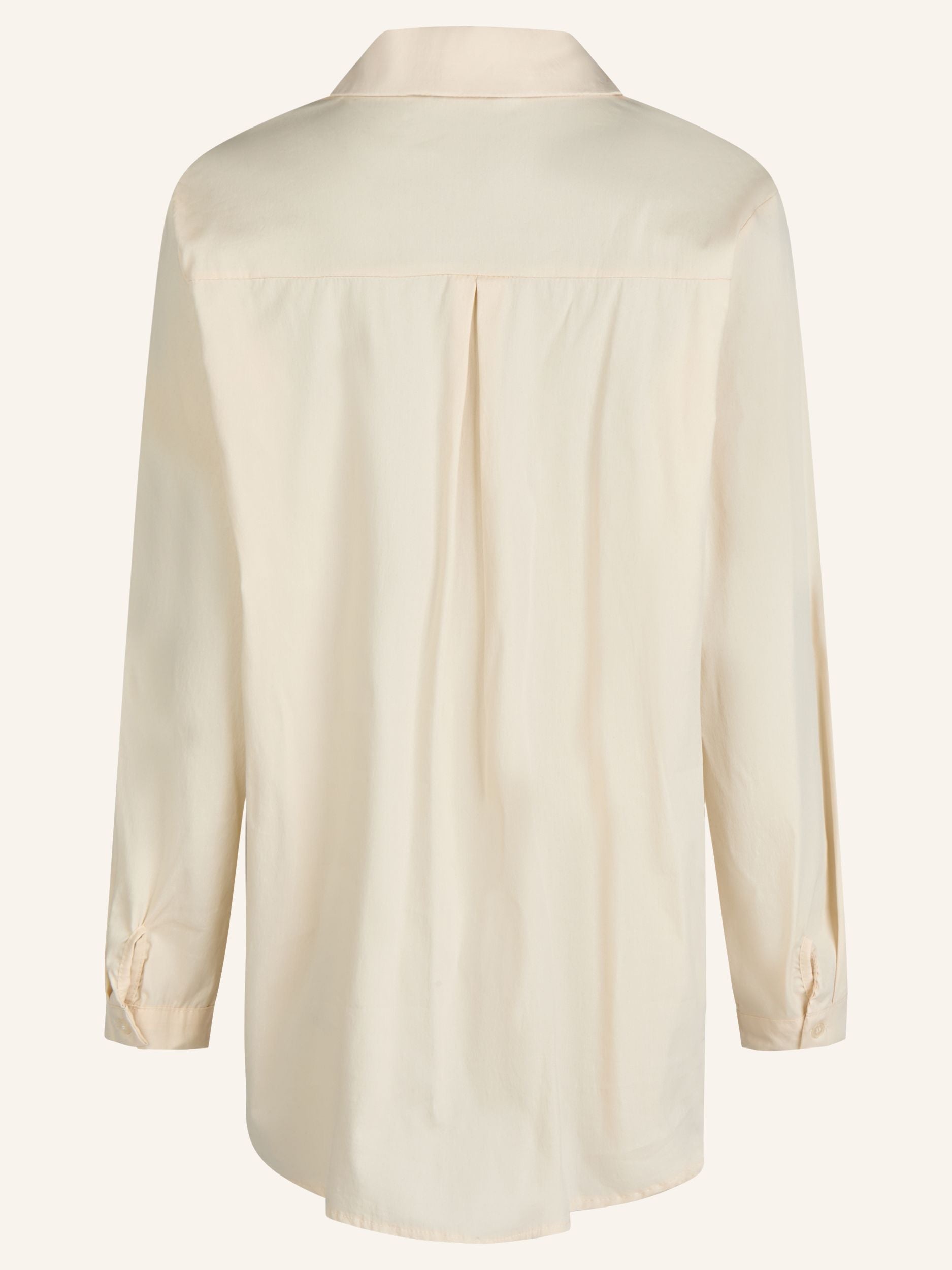 Bluse mit verdeckter Knopfleiste