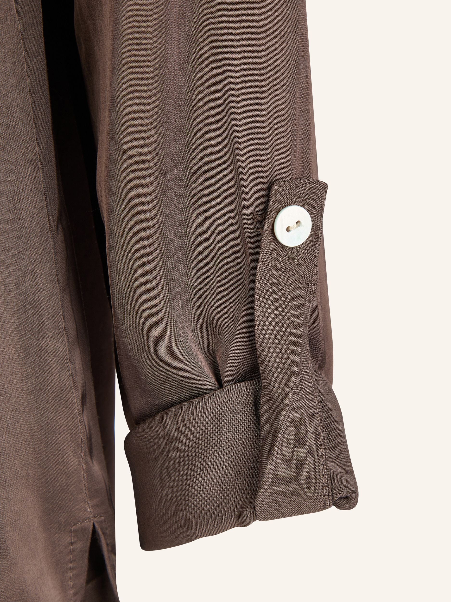 Bluse in Satin-Optik