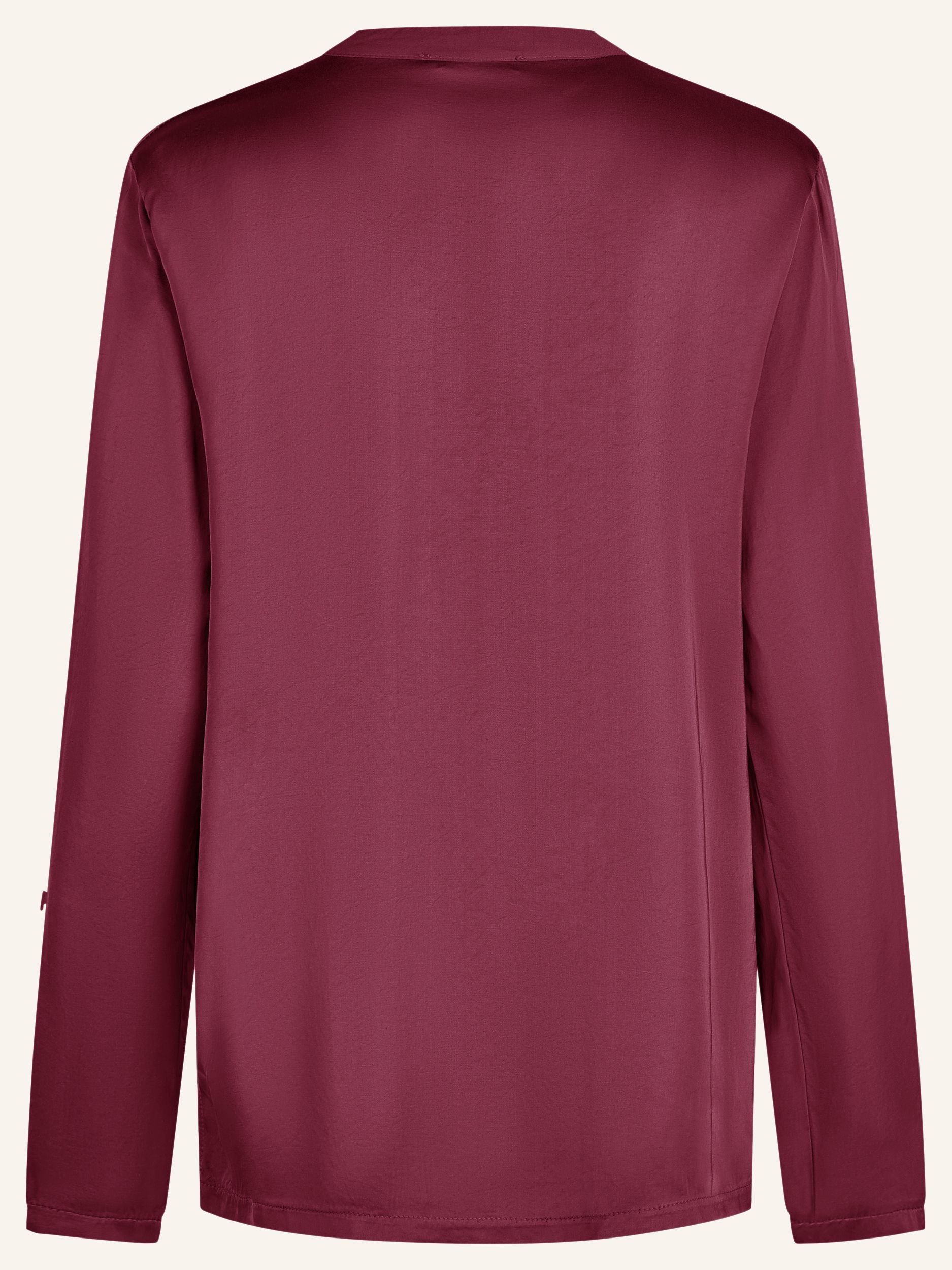 Bluse in Satin-Optik