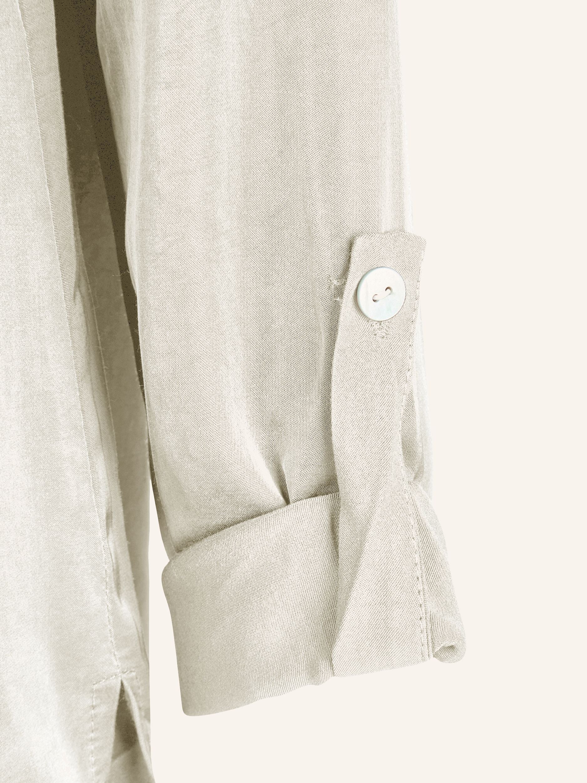 Bluse in Satin-Optik