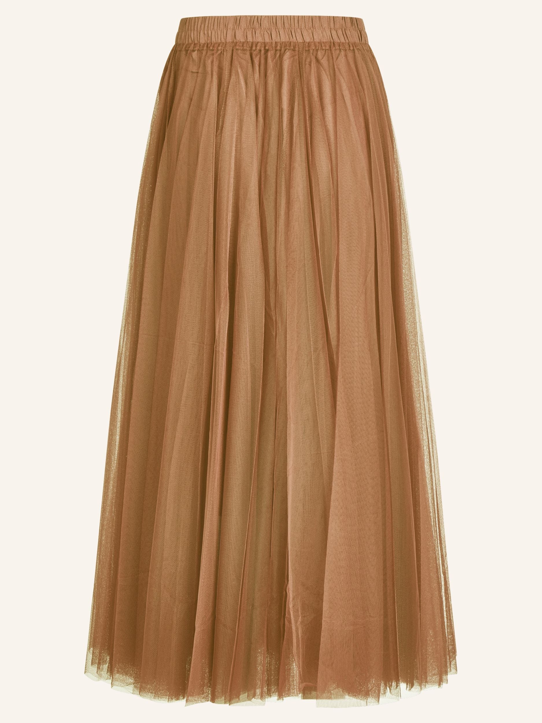 Tüllrock mit Satinband