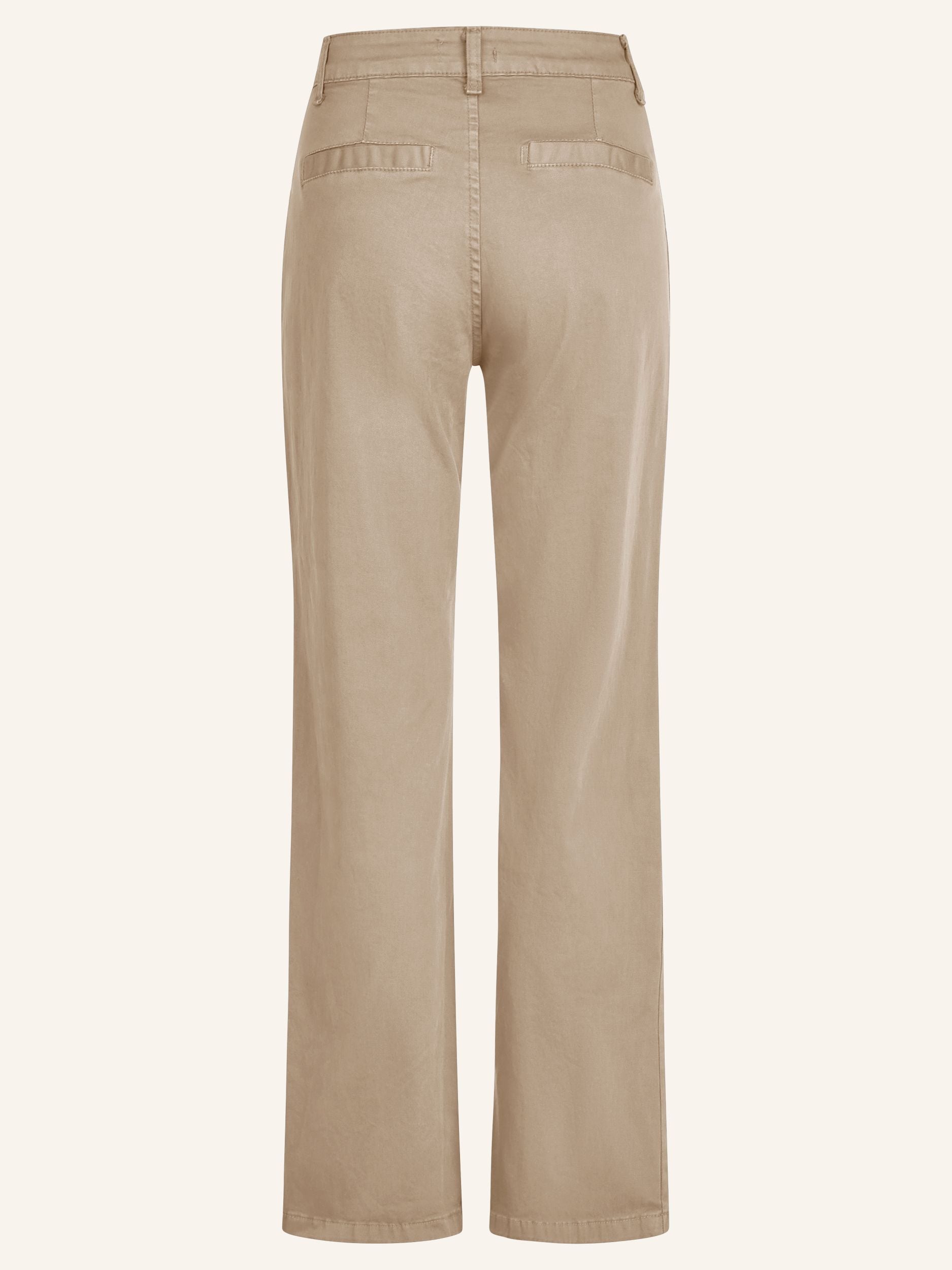 Wide-Leg-Hose aus Baumwoll-Stretch