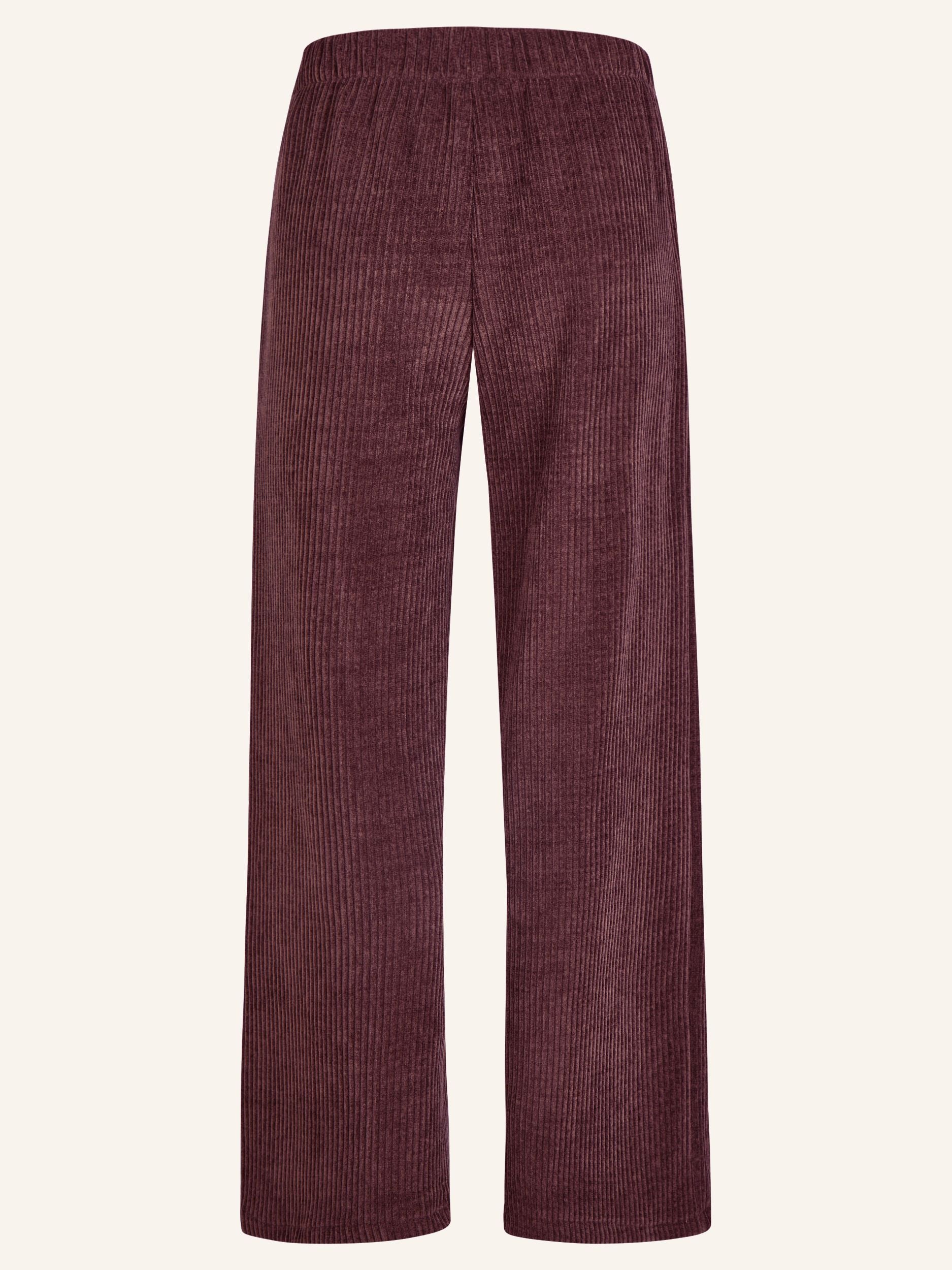 Cordhose mit weitem Bein