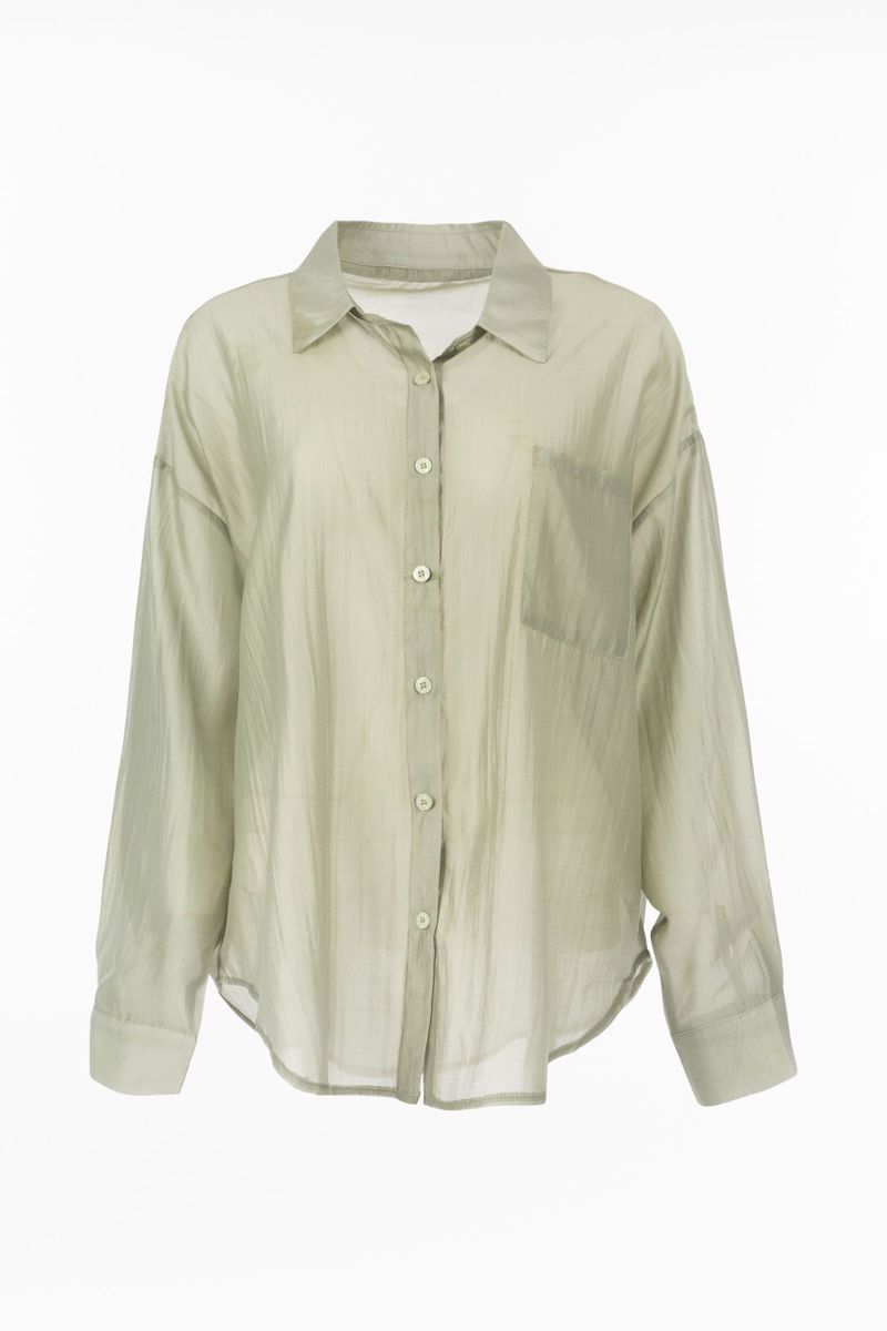 Leicht transparente Bluse