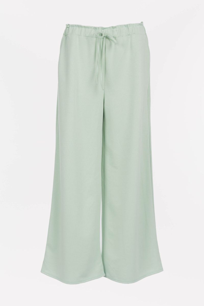 Palazzo Hose mit weitem Bein