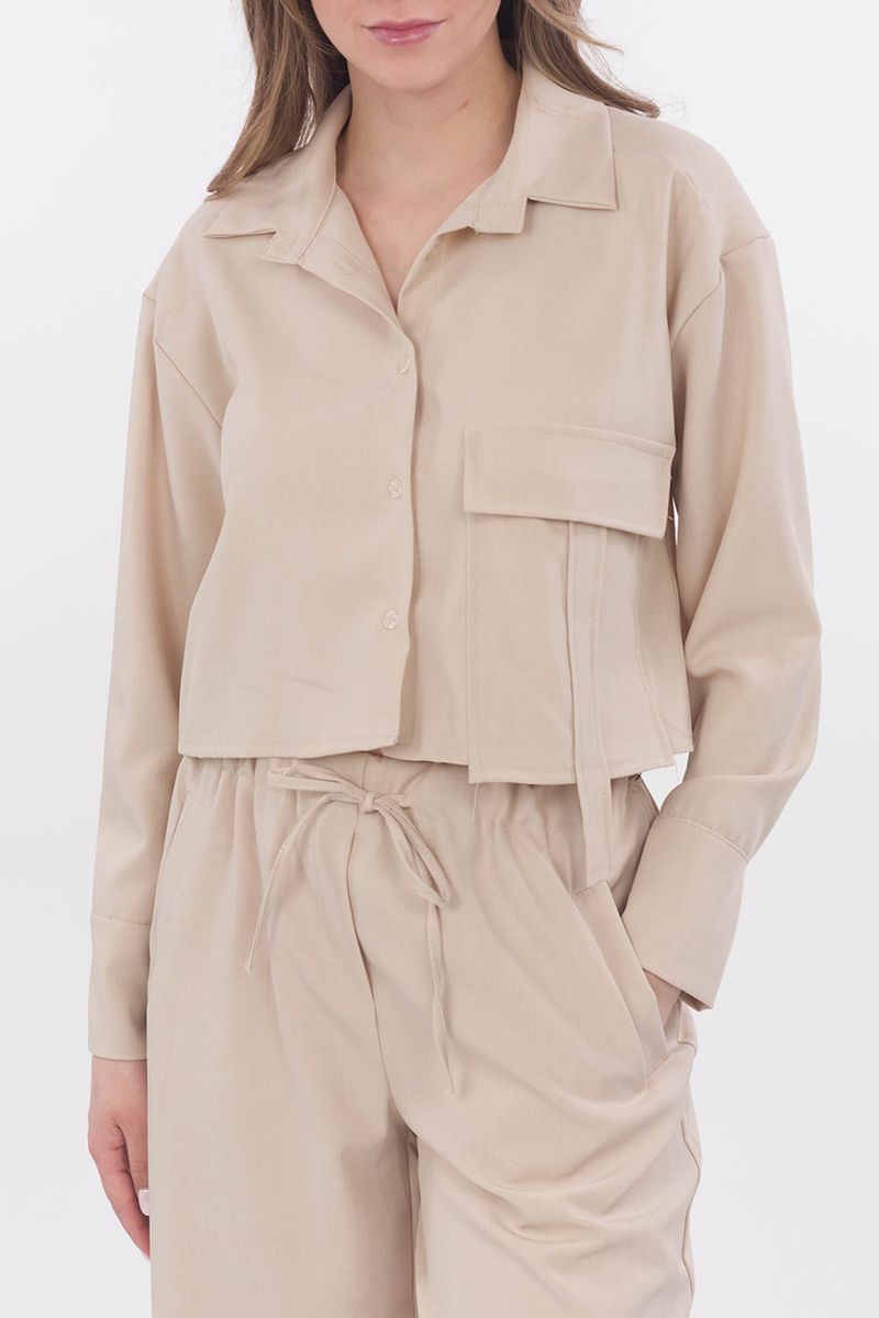 Short combination blouse