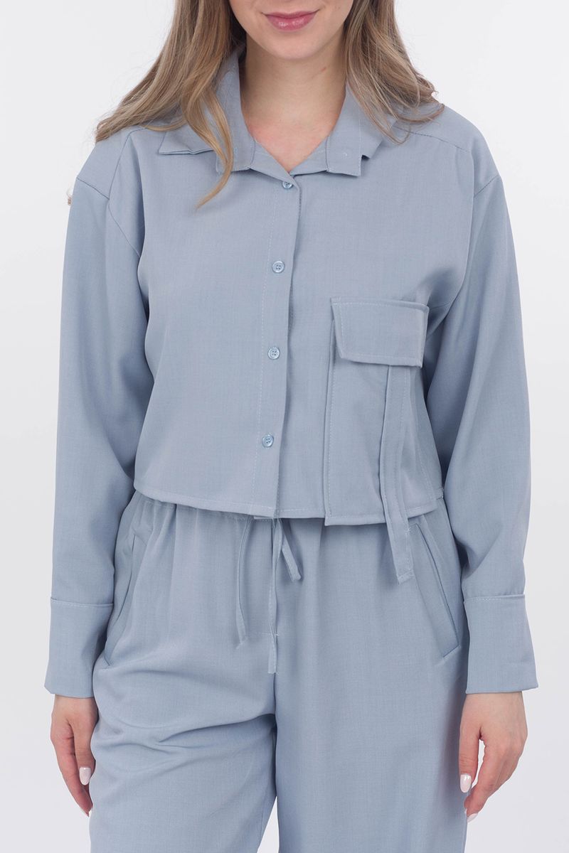 Short combination blouse